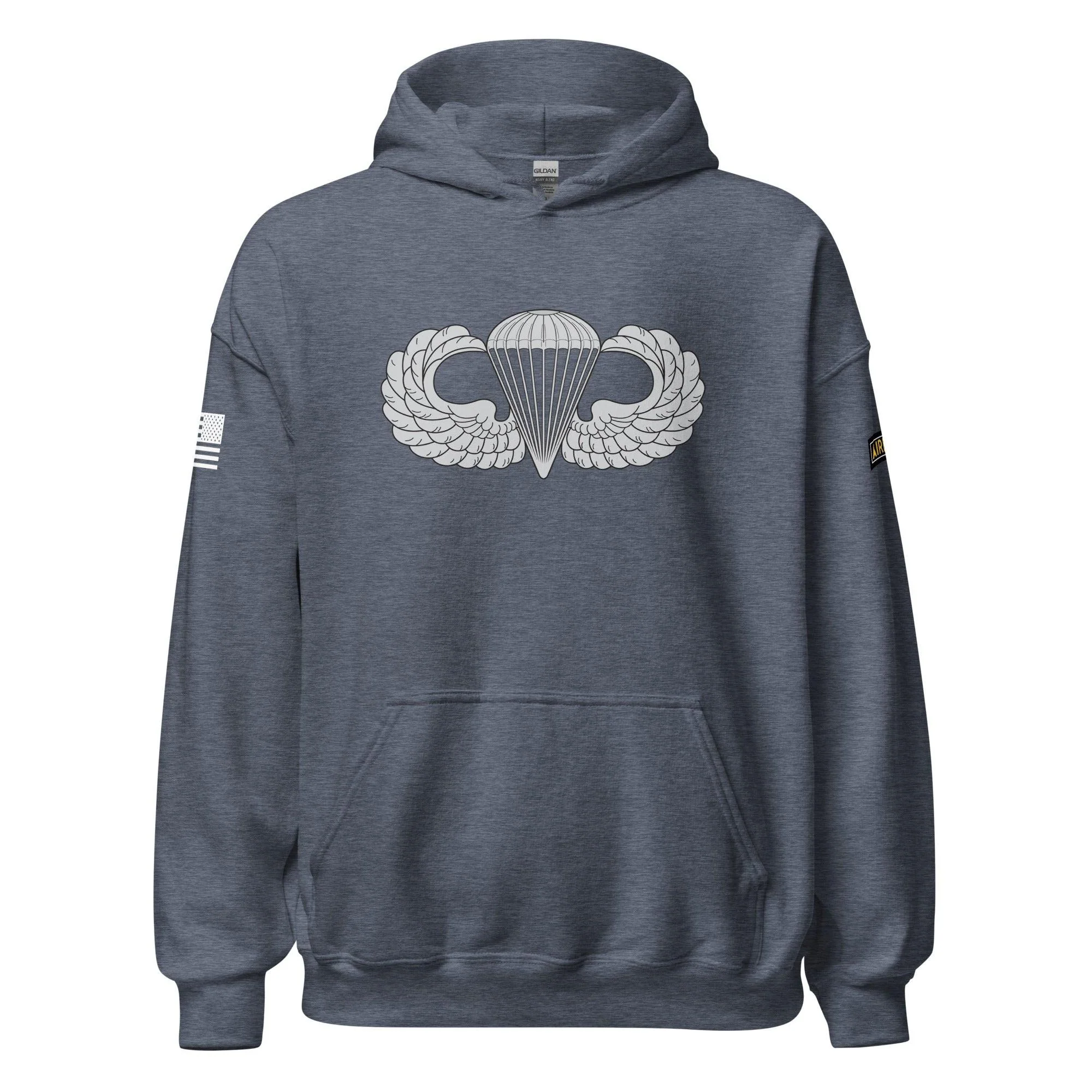 U.S. Army Parachutist Badge Unisex Paratrooper Hoodie - Image 17