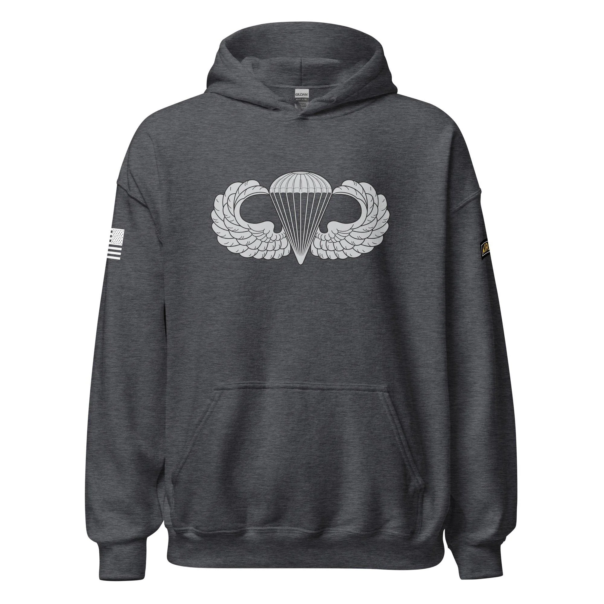 U.S. Army Parachutist Badge Unisex Paratrooper Hoodie - Image 9