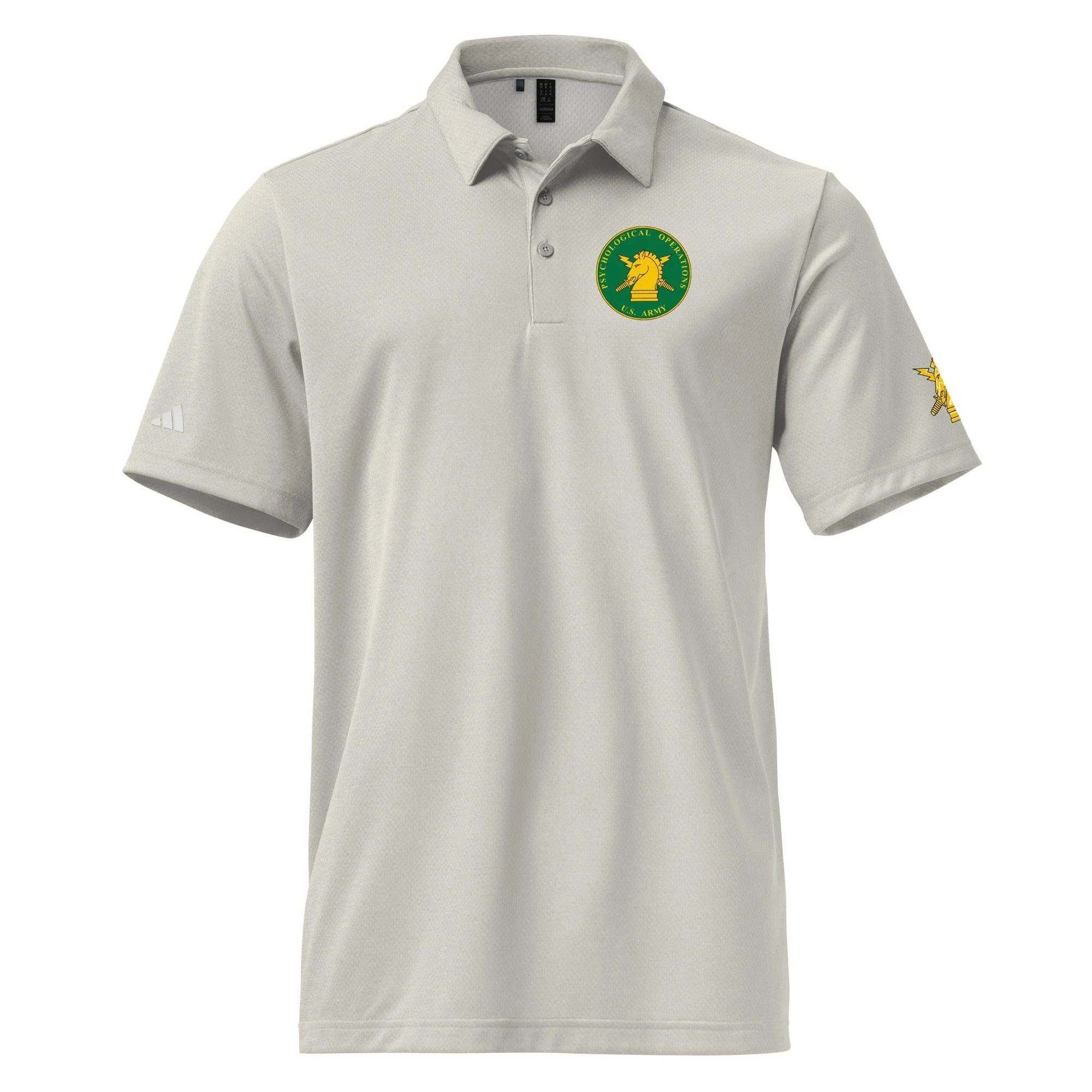 U.S. Army PSYOP Adidas® Unisex Space-Dyed Polo - Image 13