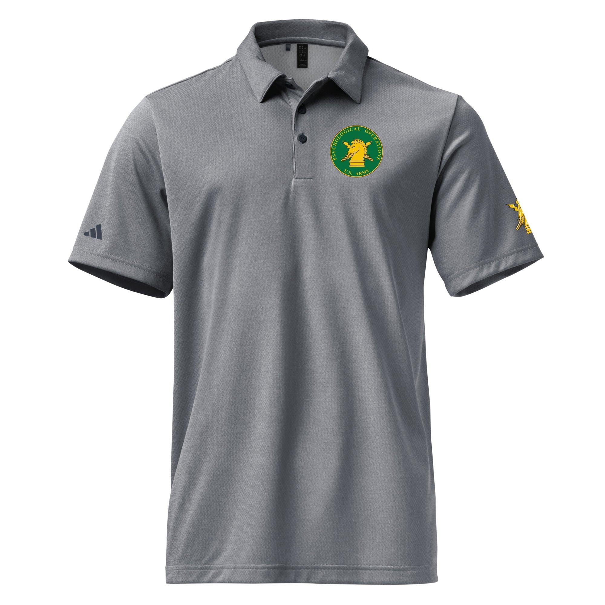 U.S. Army PSYOP Adidas® Unisex Space-Dyed Polo - Image 5