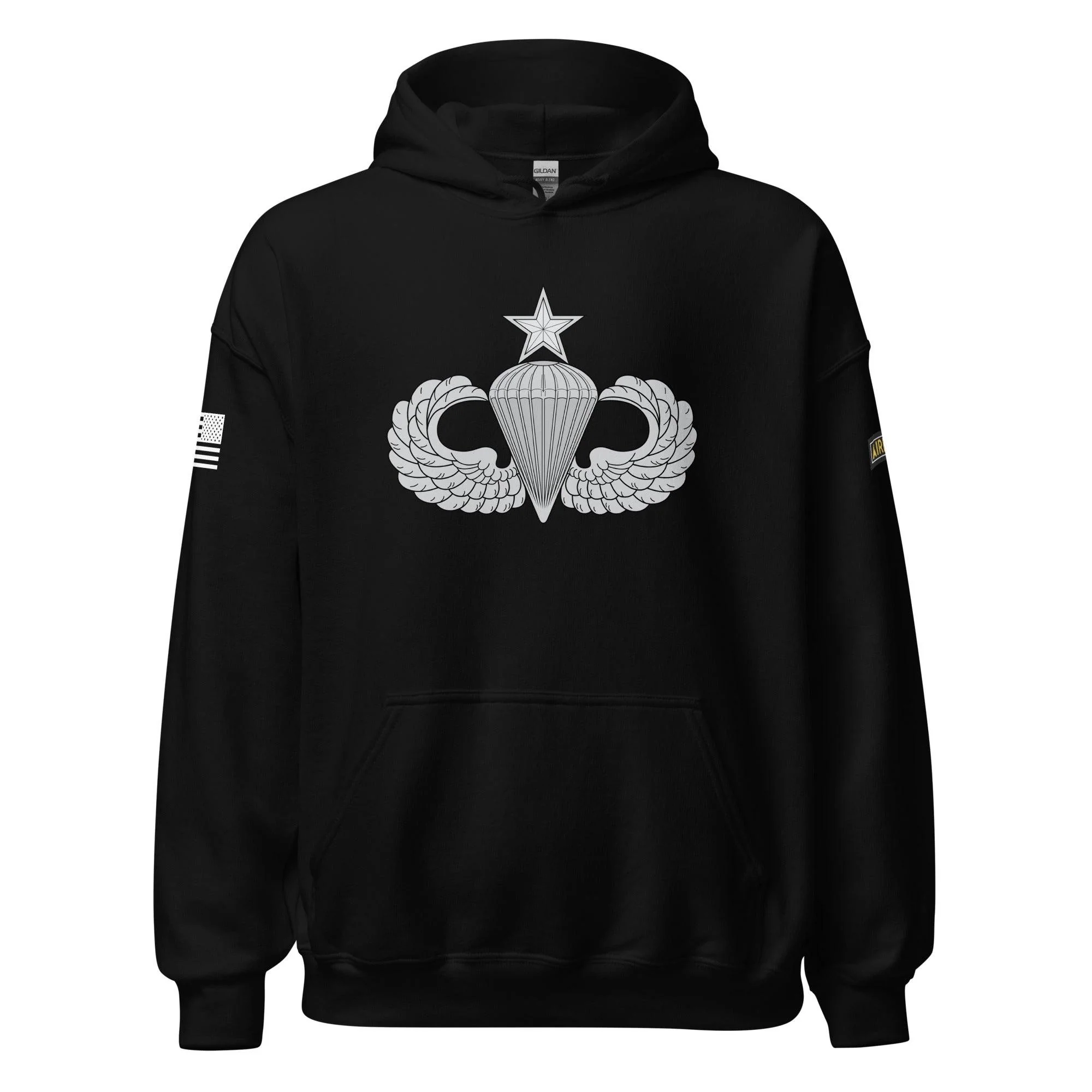 U.S. Army Senior Parachutist Badge Unisex Paratrooper Hoodie