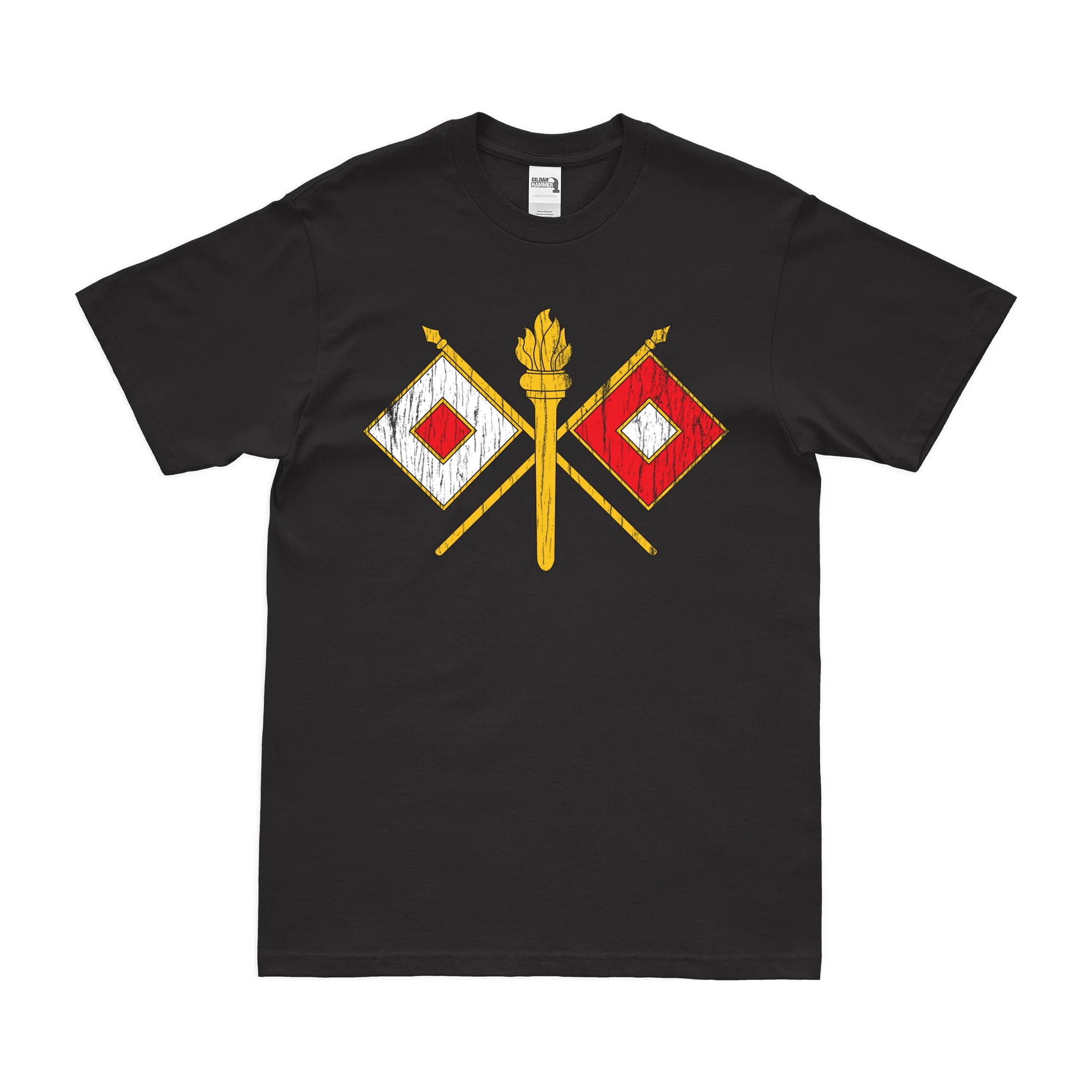 U.S. Army Signal Corps 'USASC' Branch Emblem T-Shirt - Image 4