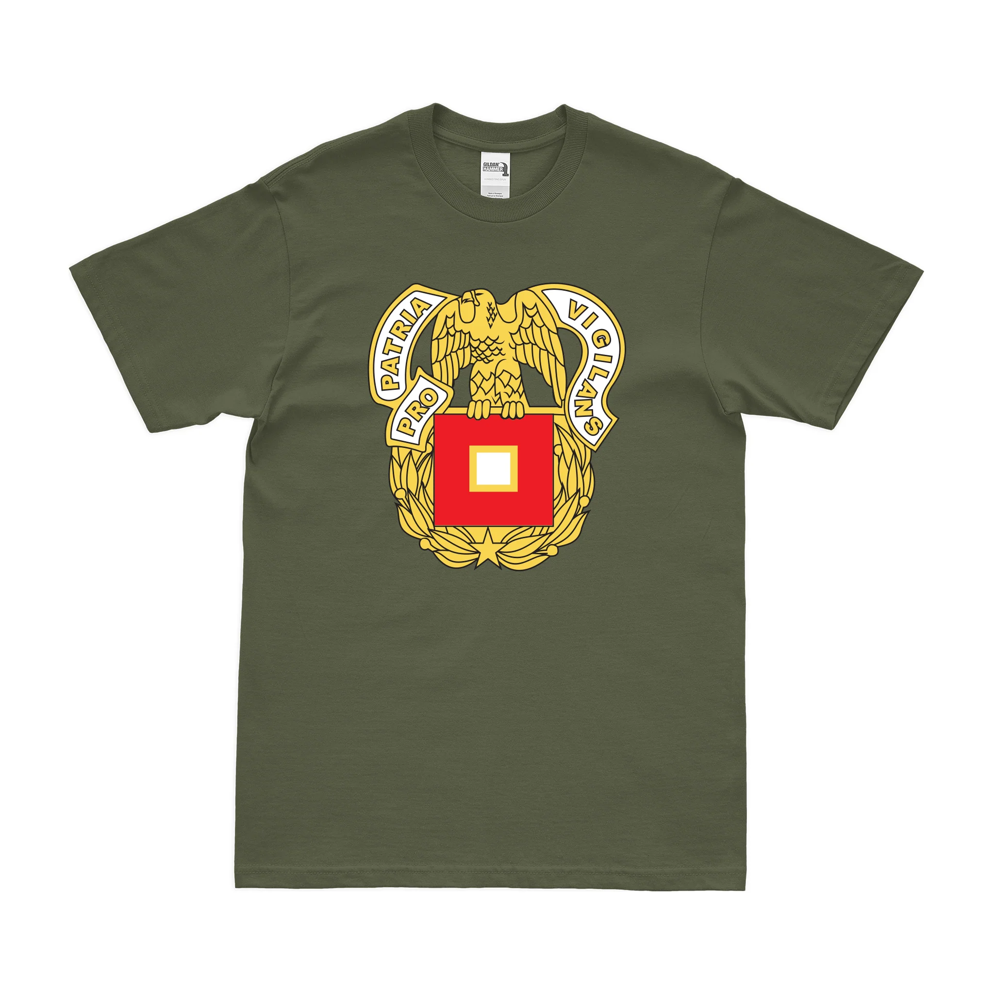 U.S. Army Signal Corps 'USASC' Branch Insignia T-Shirt - Image 2