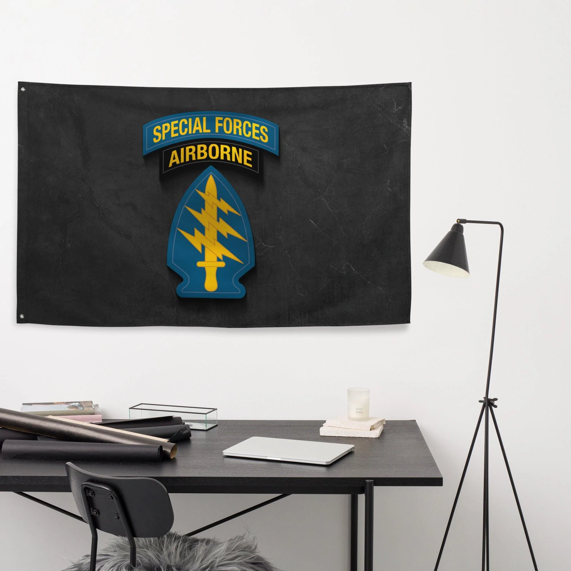 U.S. Army Special Forces (Airborne) Tab Flag - Image 2