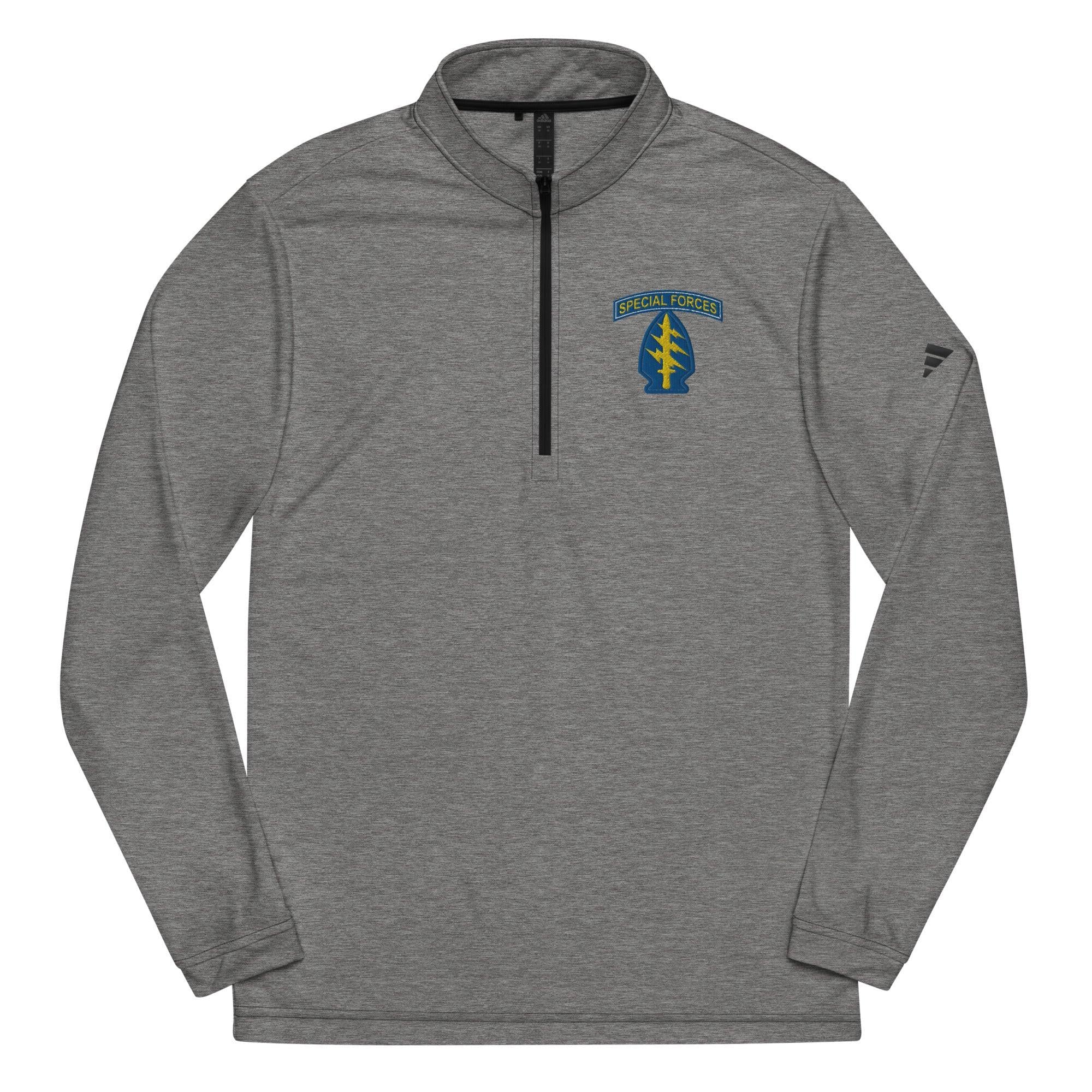 U.S. Army Special Forces Embroidered Adidas® Quarter Zip Pullover - Image 5
