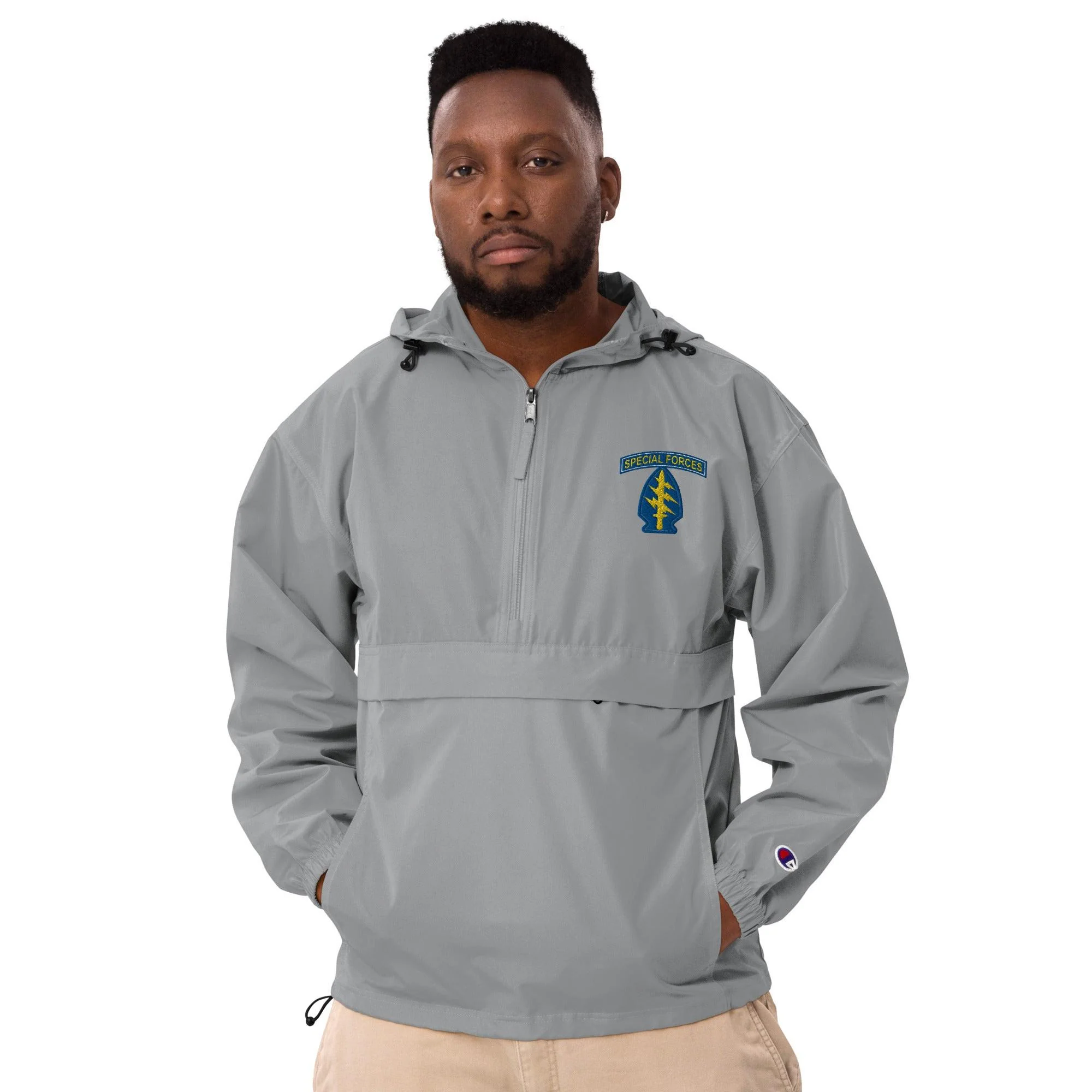 U.S. Army Special Forces Embroidered Champion® Packable Jacket - Image 12
