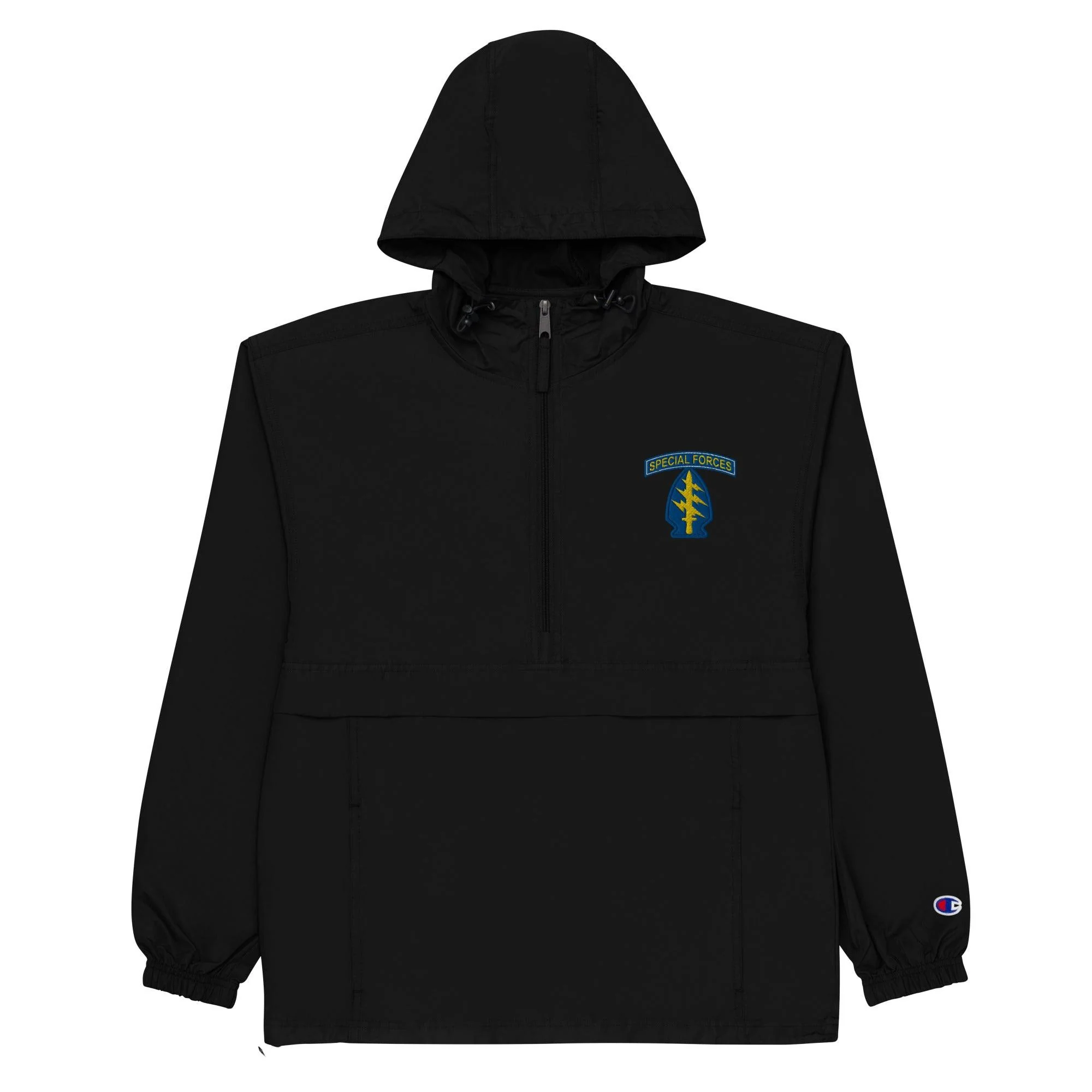 U.S. Army Special Forces Embroidered Champion® Packable Jacket - Image 2