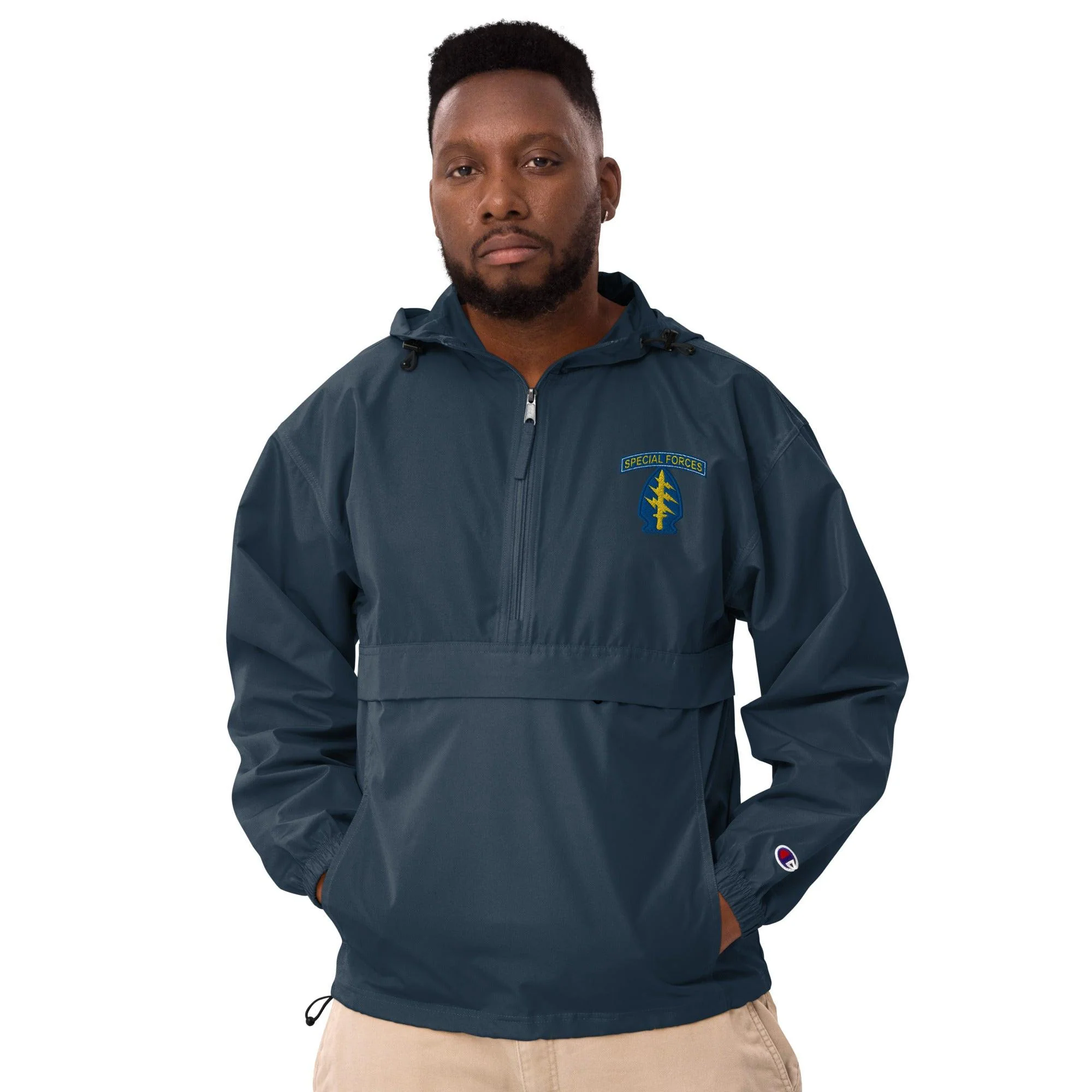 U.S. Army Special Forces Embroidered Champion® Packable Jacket - Image 6