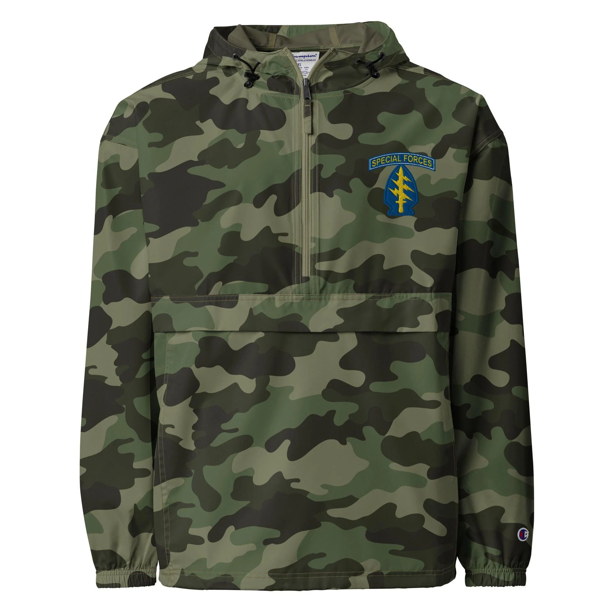 U.S. Army Special Forces Embroidered Champion® Packable Jacket - Image 7