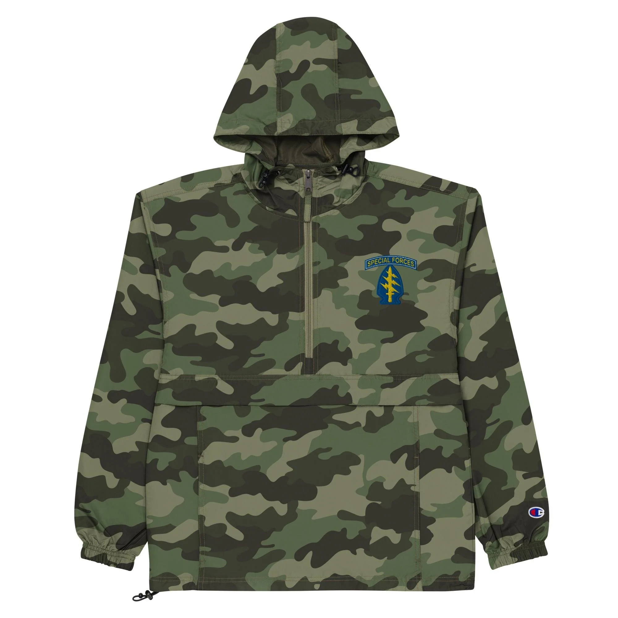 U.S. Army Special Forces Embroidered Champion® Packable Jacket - Image 8