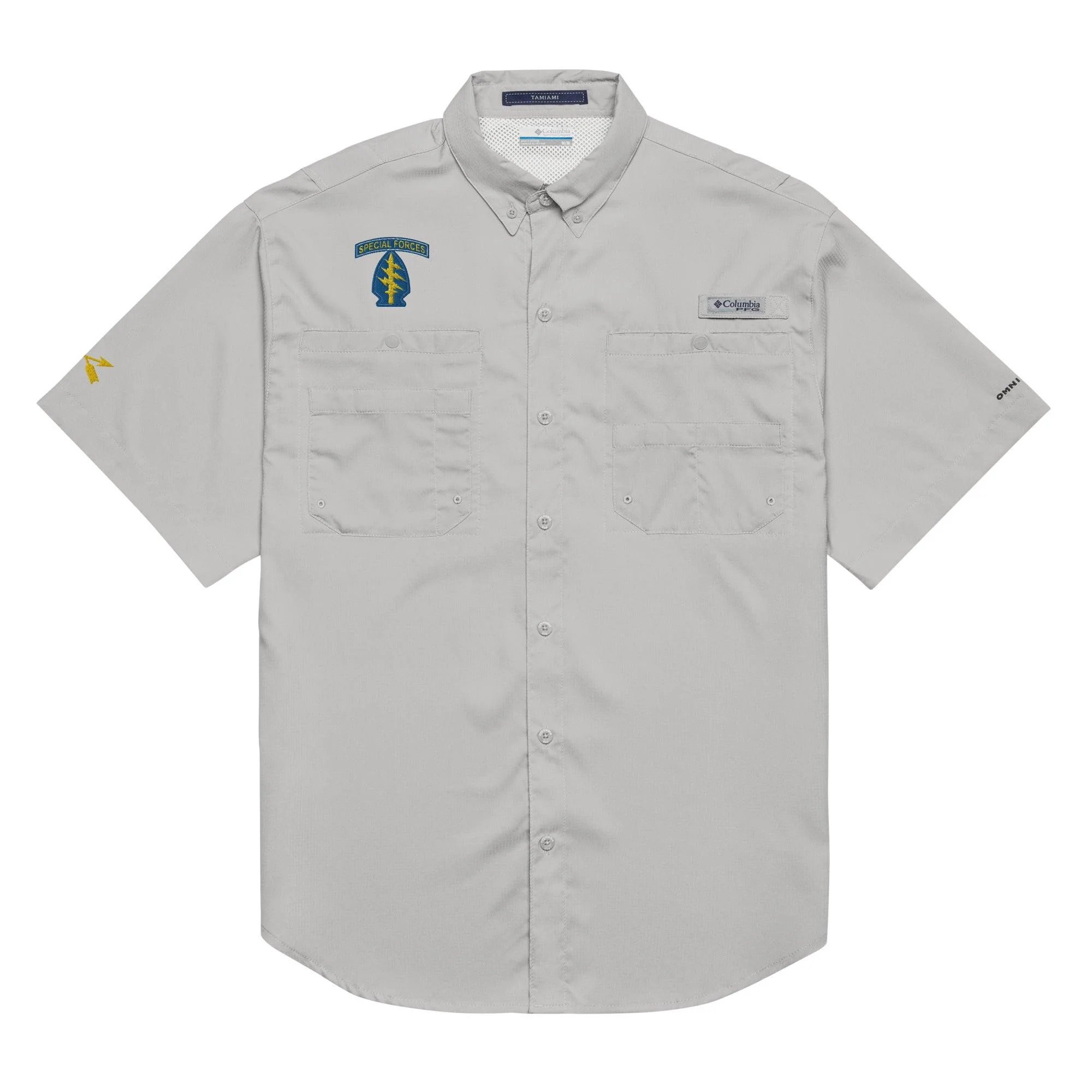 U.S. Army Special Forces Men’s Columbia Short Sleeve Button Shirt - Image 5