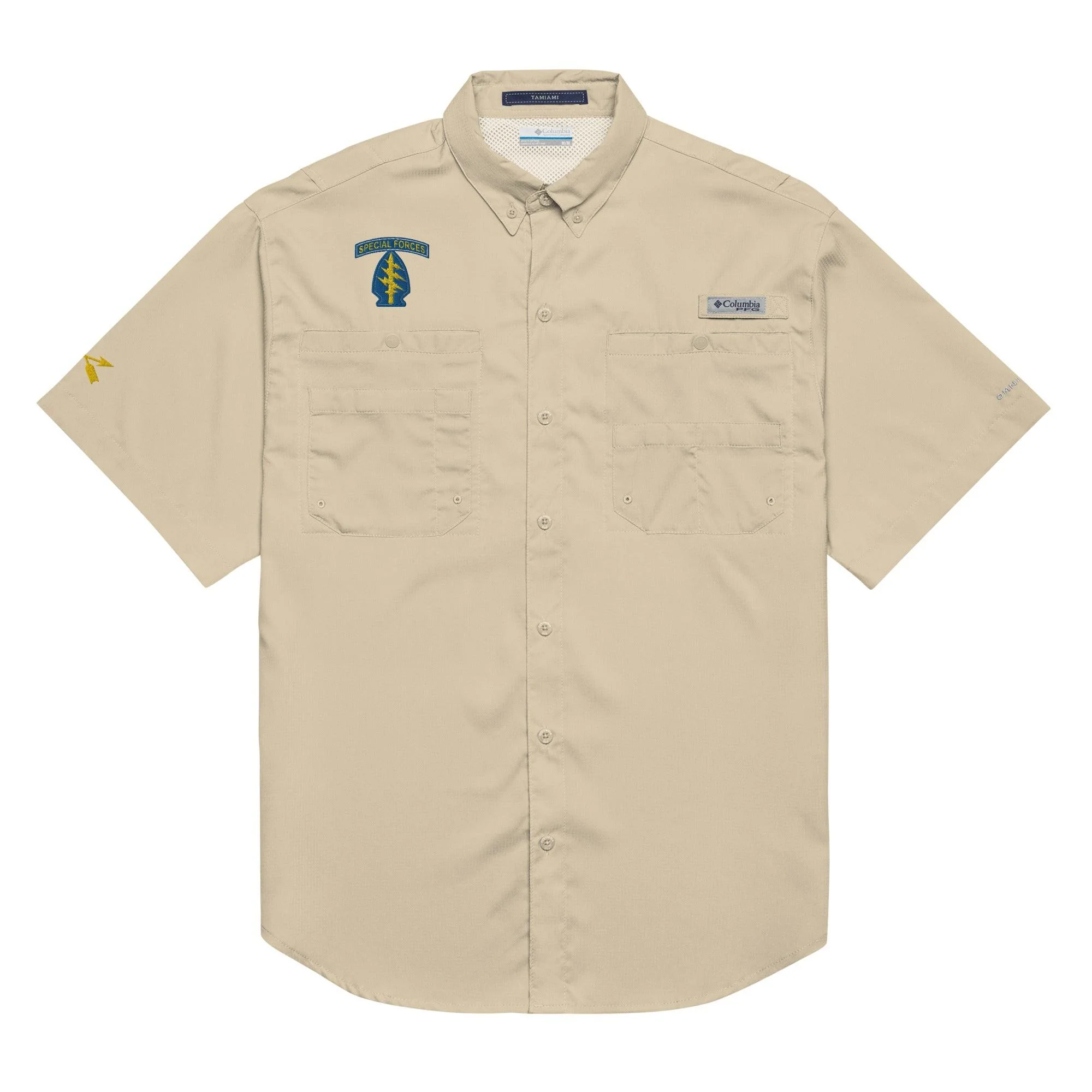 U.S. Army Special Forces Men’s Columbia Short Sleeve Button Shirt - Image 7