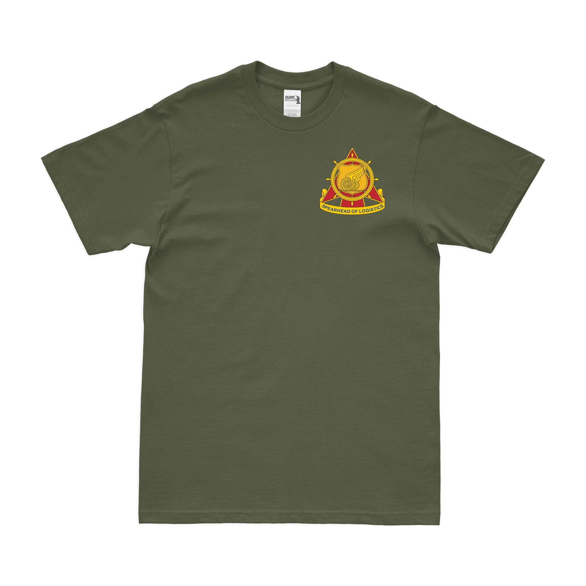 U.S. Army Transportation Corps Left Chest Insignia T-Shirt - Image 2