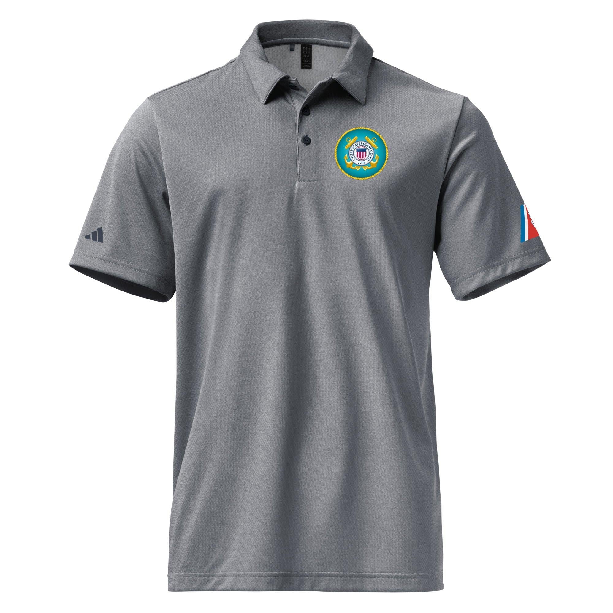 U.S. Coast Guard Emblem Adidas® Polo Shirt - Image 5