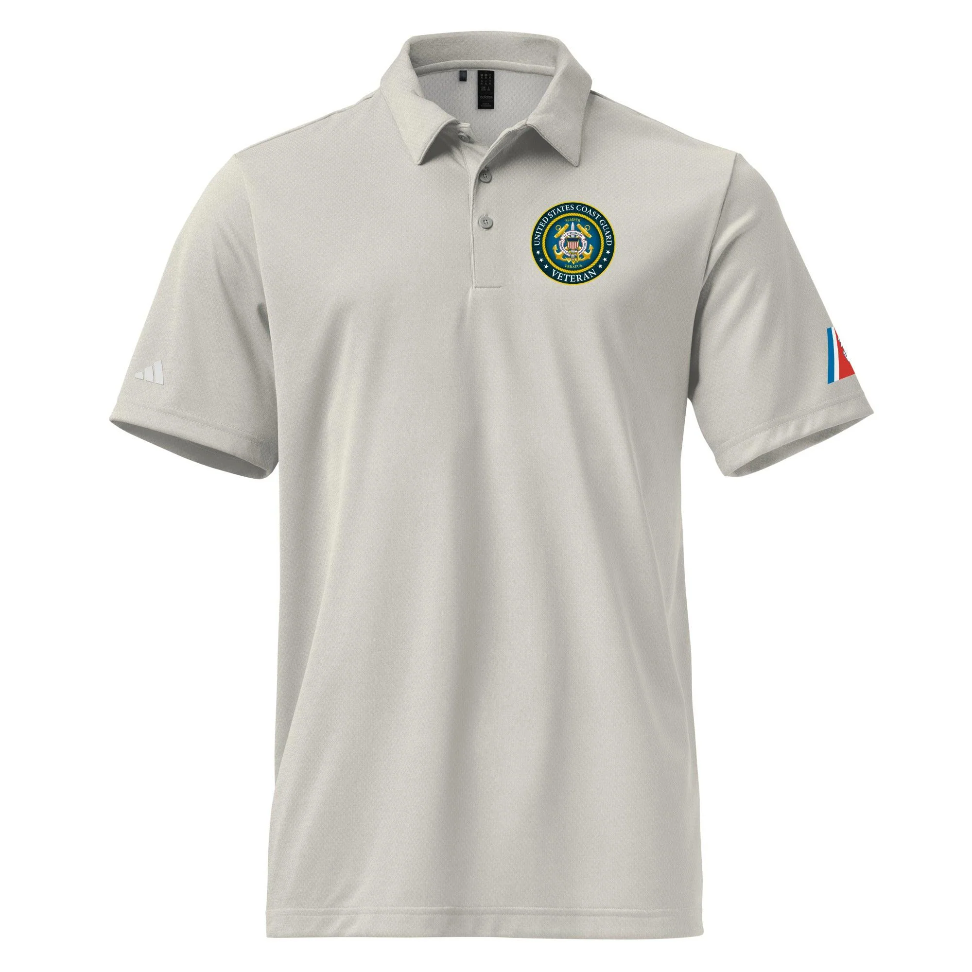 U.S. Coast Guard Veteran Adidas® Polo Shirt - Image 13