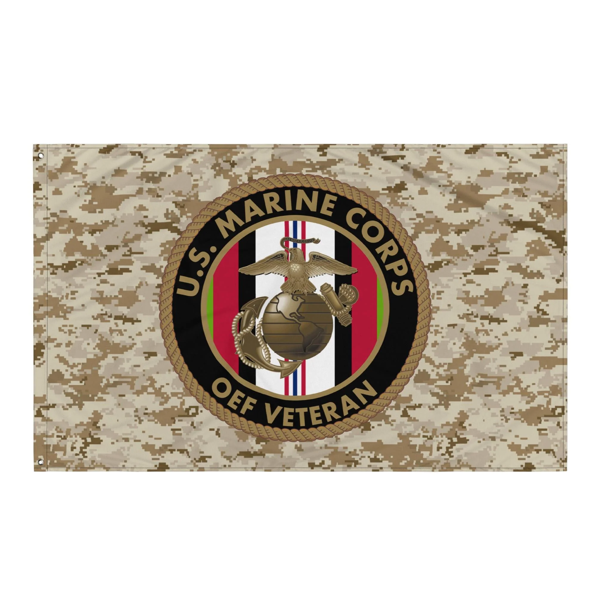 U.S. Marine Corps Operation Enduring Freedom OEF Veteran MARPAT Flag