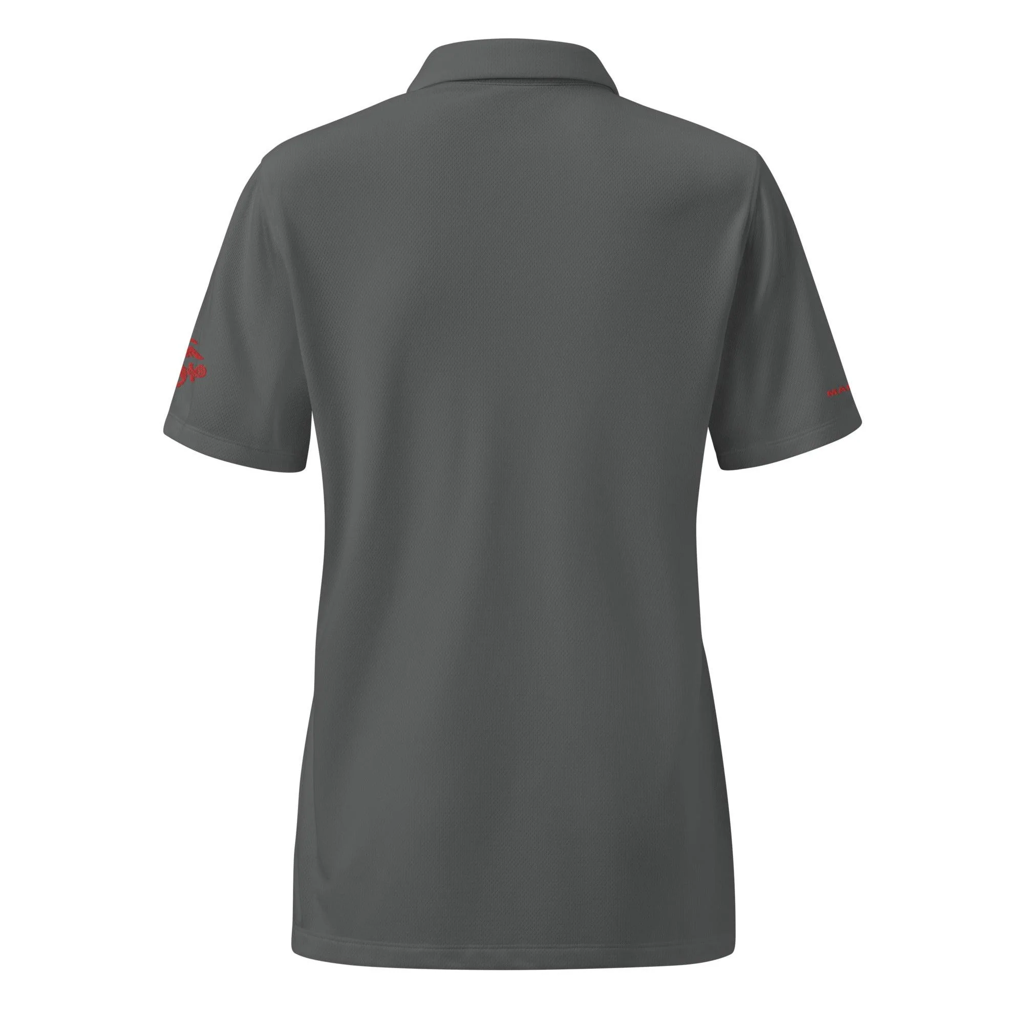 U.S. Marine Corps Red EGA Embroidered Under Armour® Women's Polo - Image 11