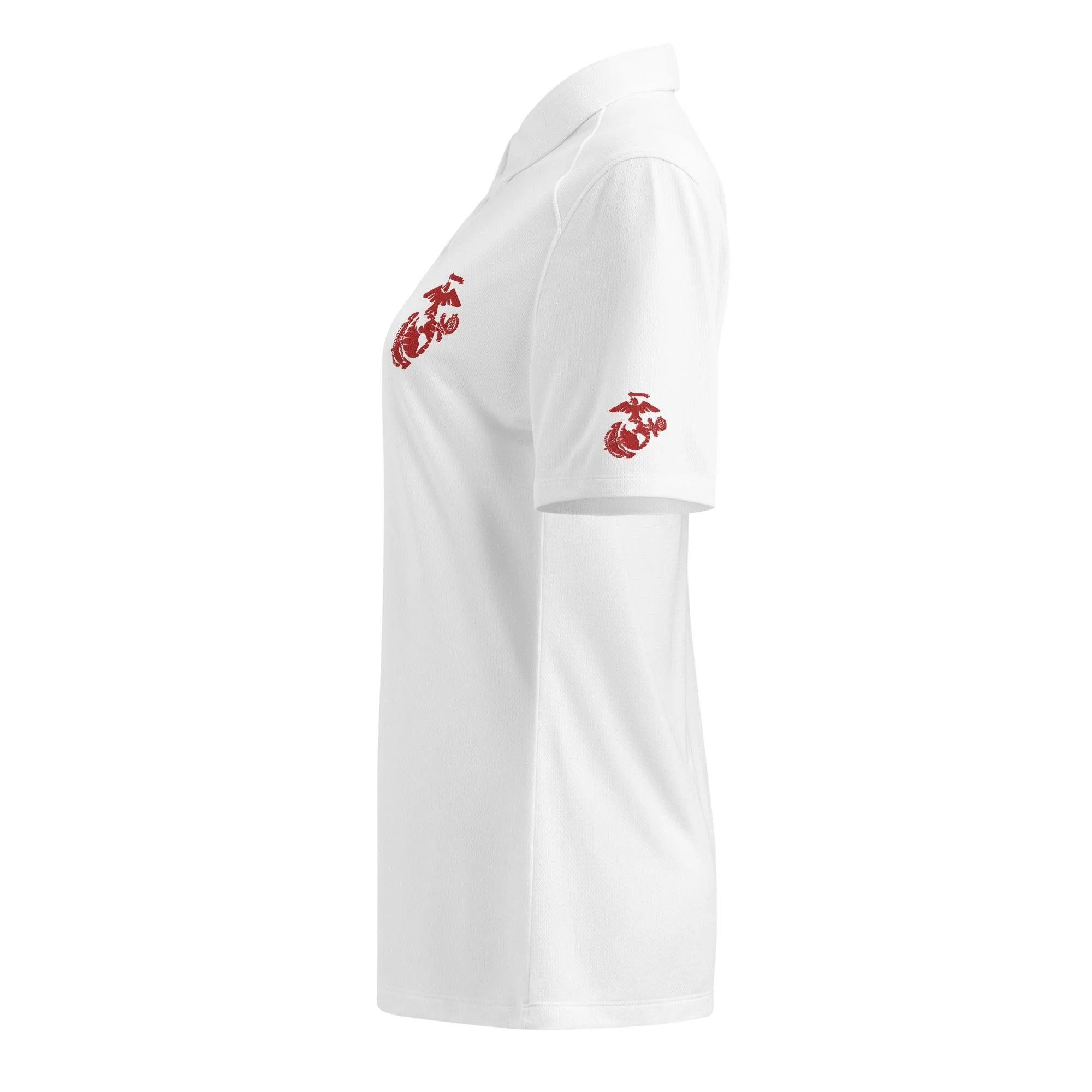 U.S. Marine Corps Red EGA Embroidered Under Armour® Women's Polo - Image 14