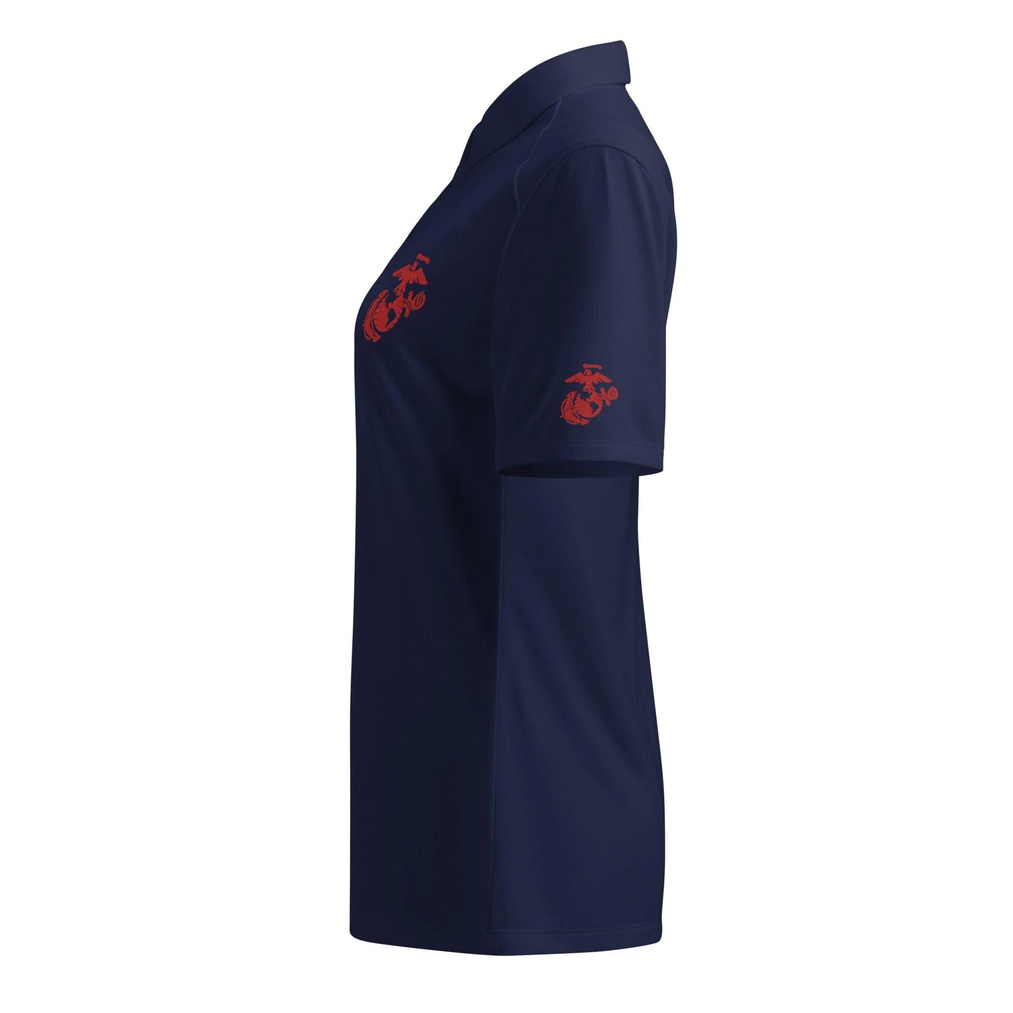 U.S. Marine Corps Red EGA Embroidered Under Armour® Women's Polo - Image 6