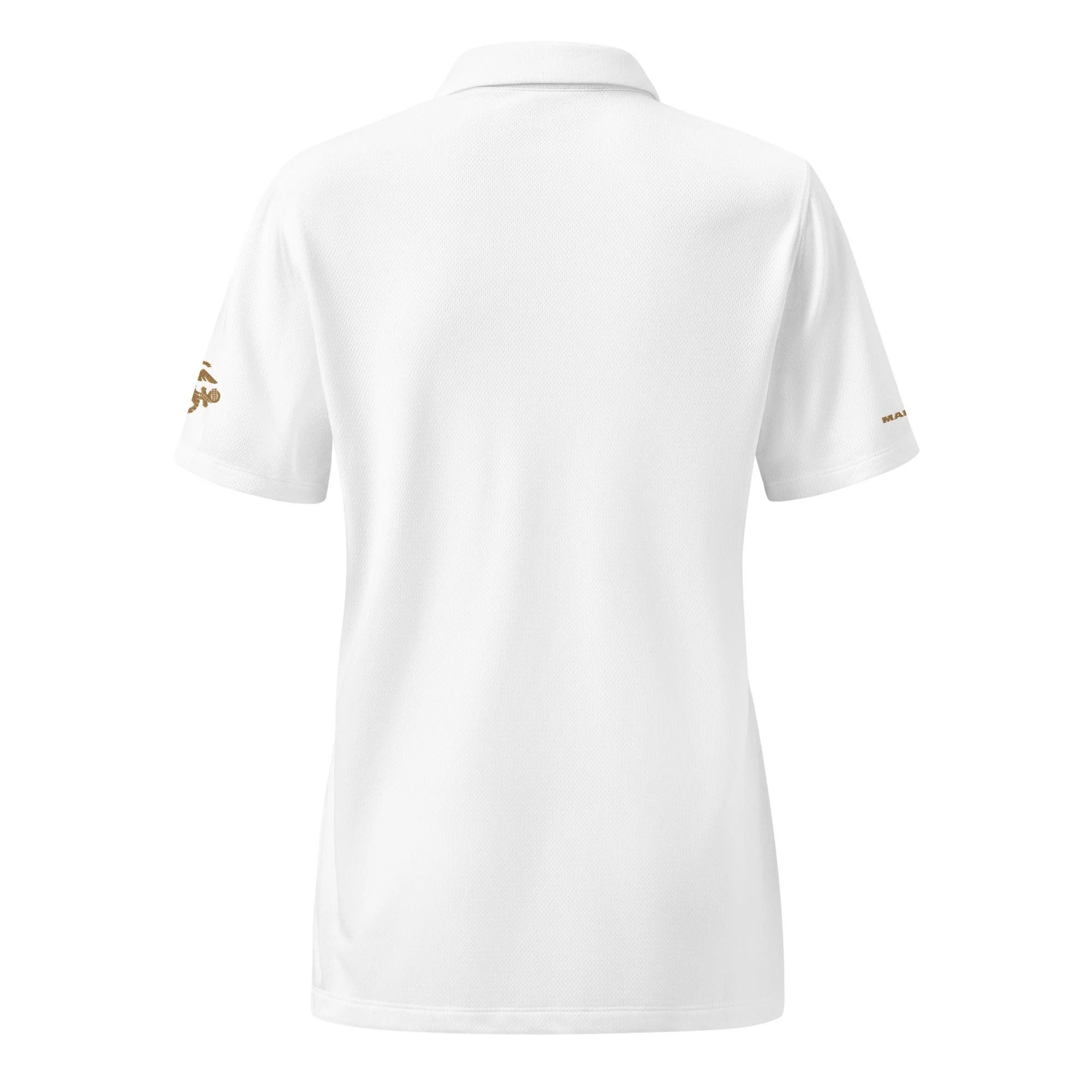 U.S. Marine Corps Tan EGA Embroidered Under Armour® Women's Polo - Image 15