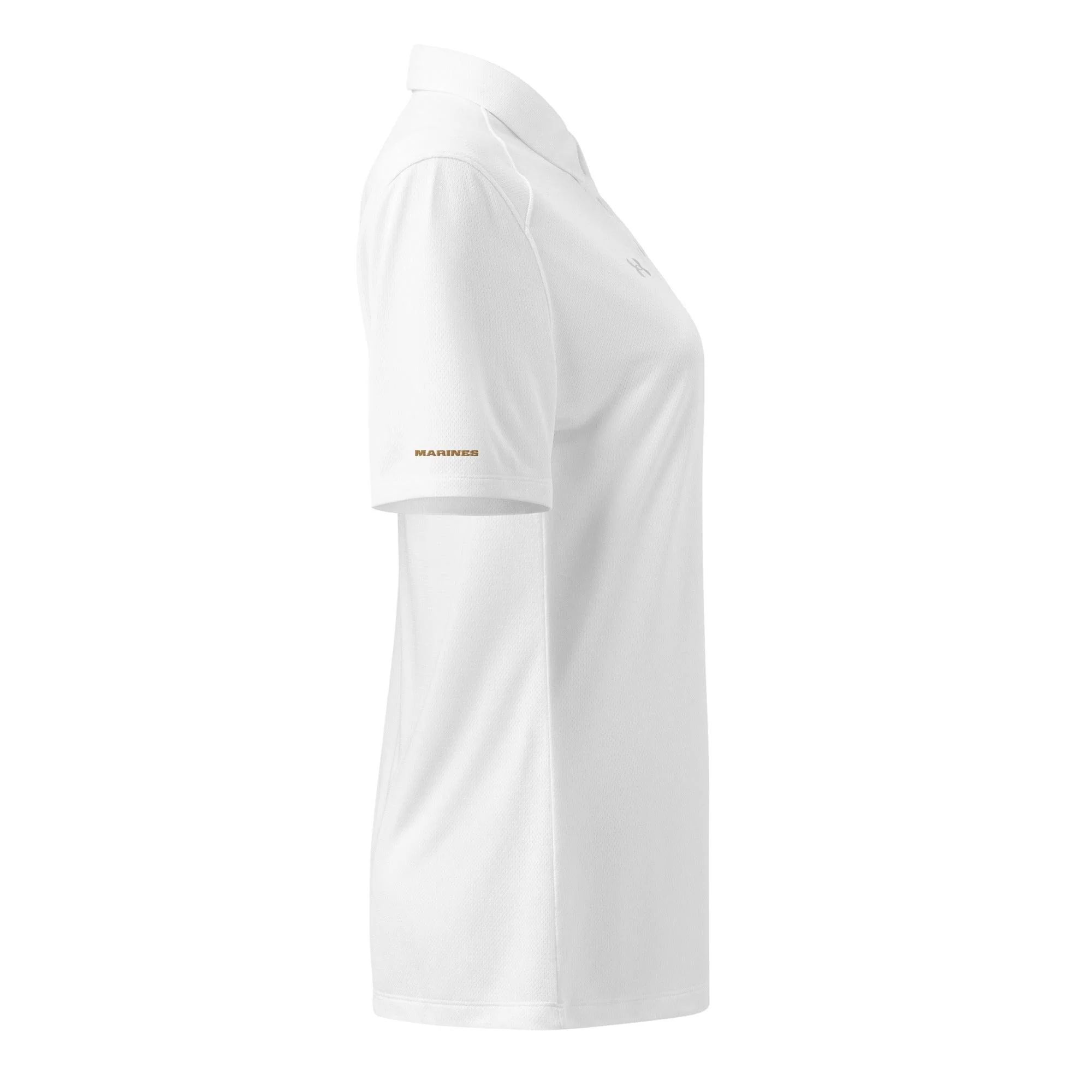 U.S. Marine Corps Tan EGA Embroidered Under Armour® Women's Polo - Image 16
