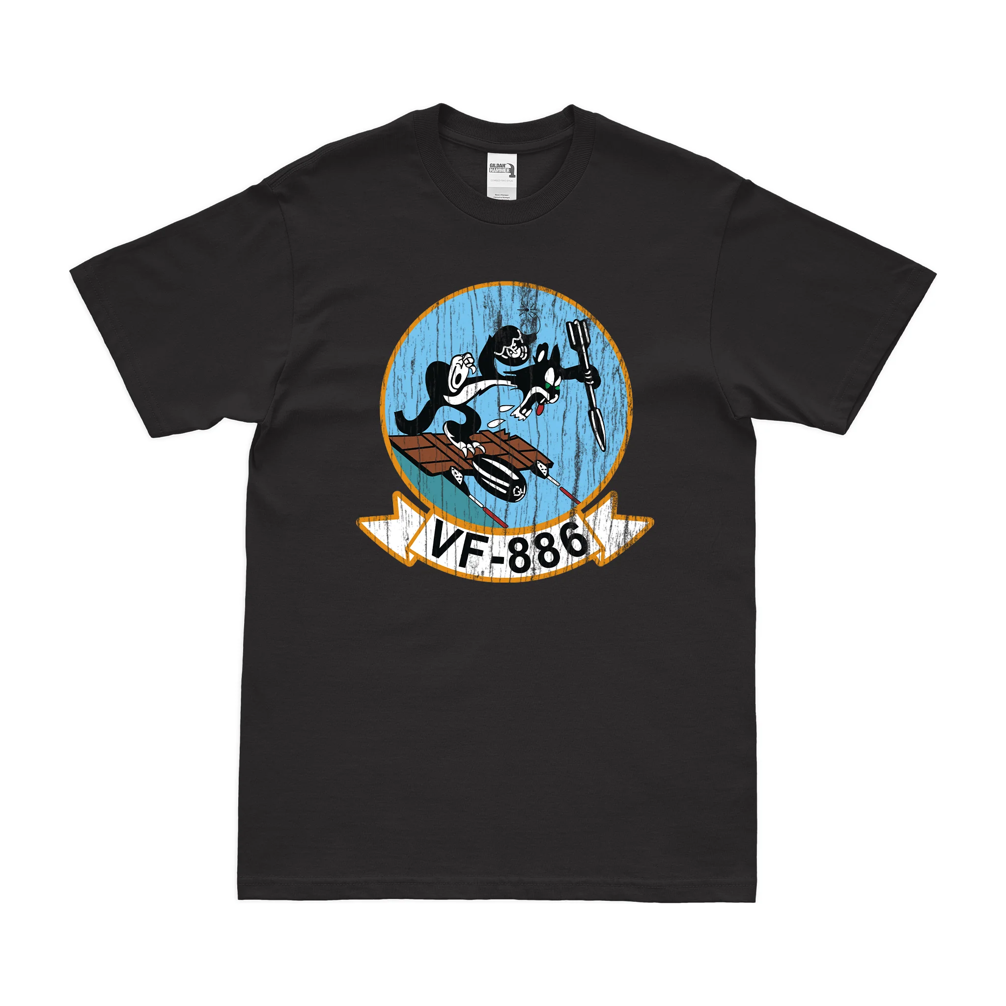 U.S. Navy Fighter Squadron 886 (VF-886) T-Shirt - Image 3