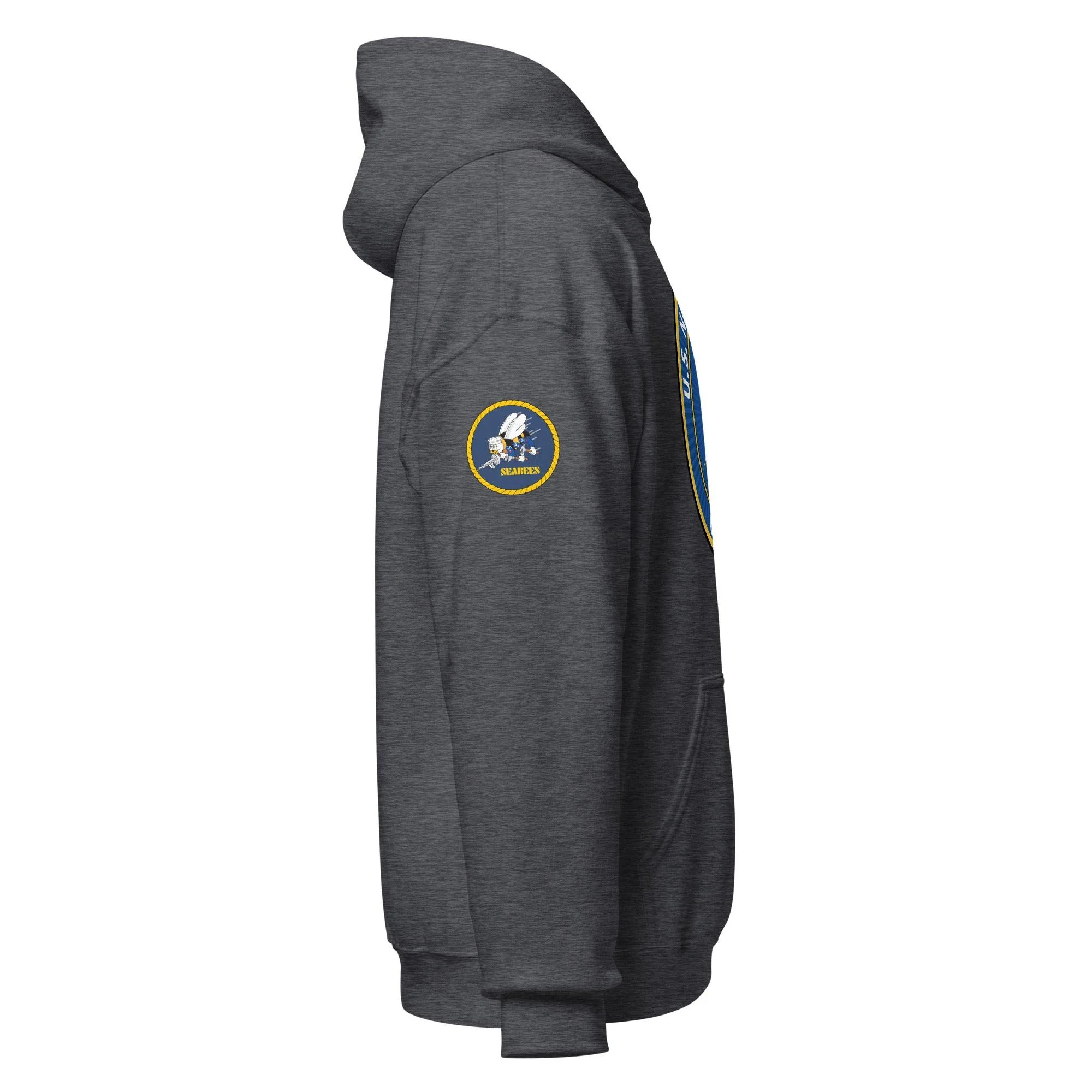 U.S. Navy Seabees "Can Do" Motto Unisex Hoodie - Image 10