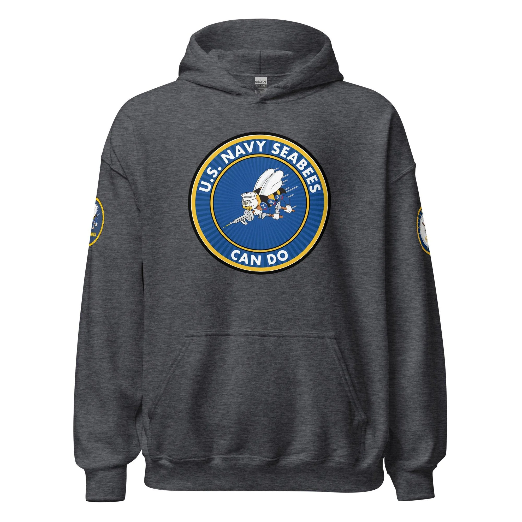 U.S. Navy Seabees "Can Do" Motto Unisex Hoodie - Image 9