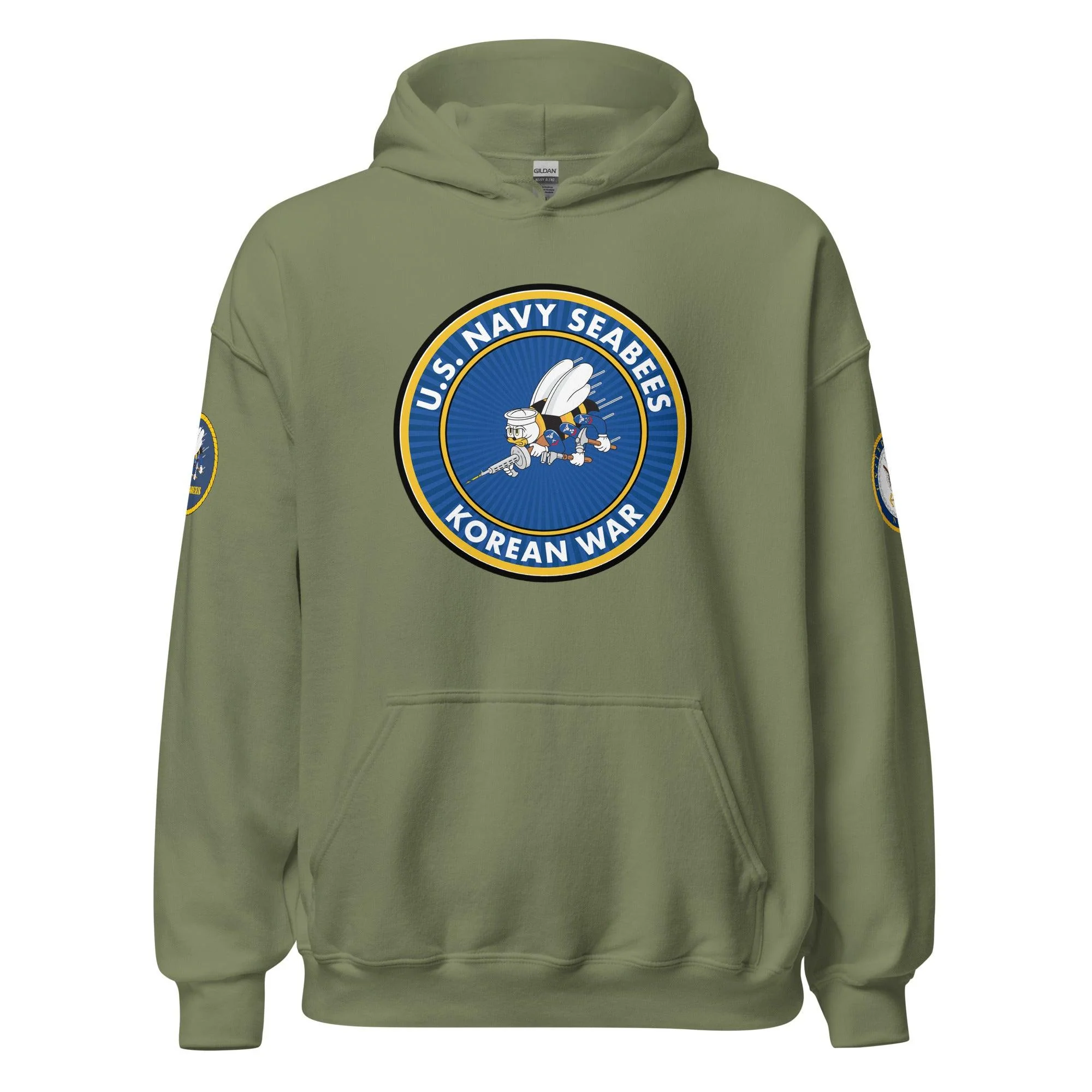 U.S. Navy Seabees Korean War Legacy Unisex Hoodie - Image 21