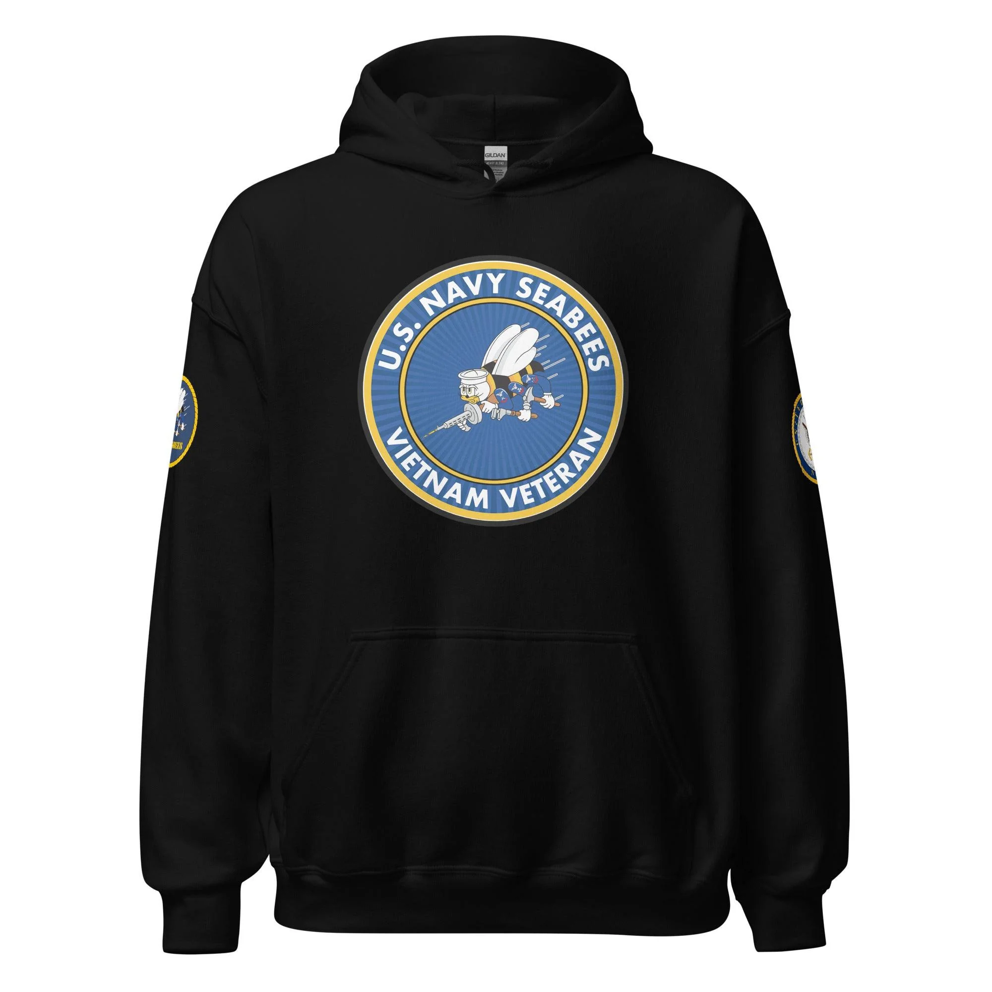 U.S. Navy Seabees Vietnam Veteran Unisex Hoodie