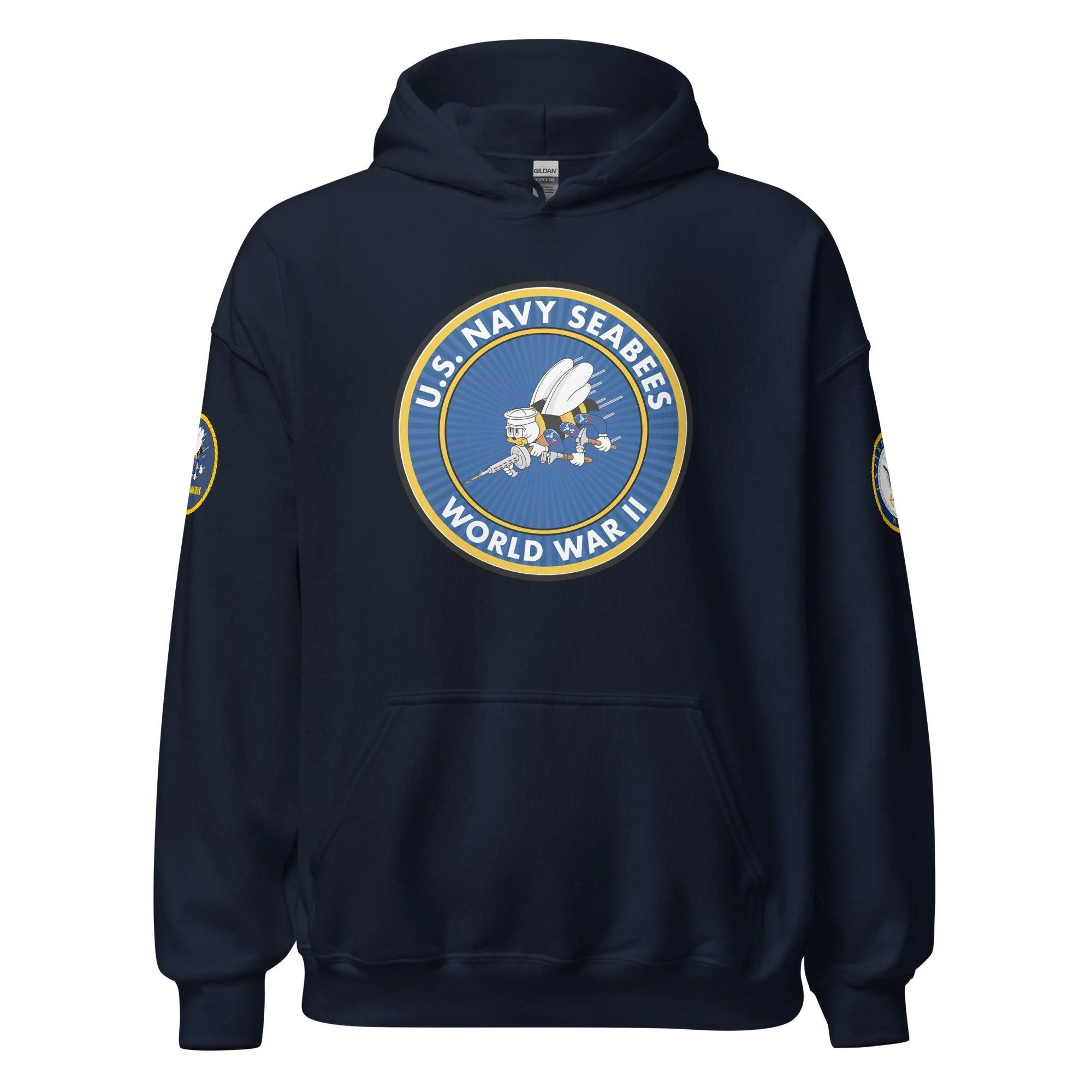 U.S. Navy Seabees World War II Legacy Unisex Hoodie - Image 5