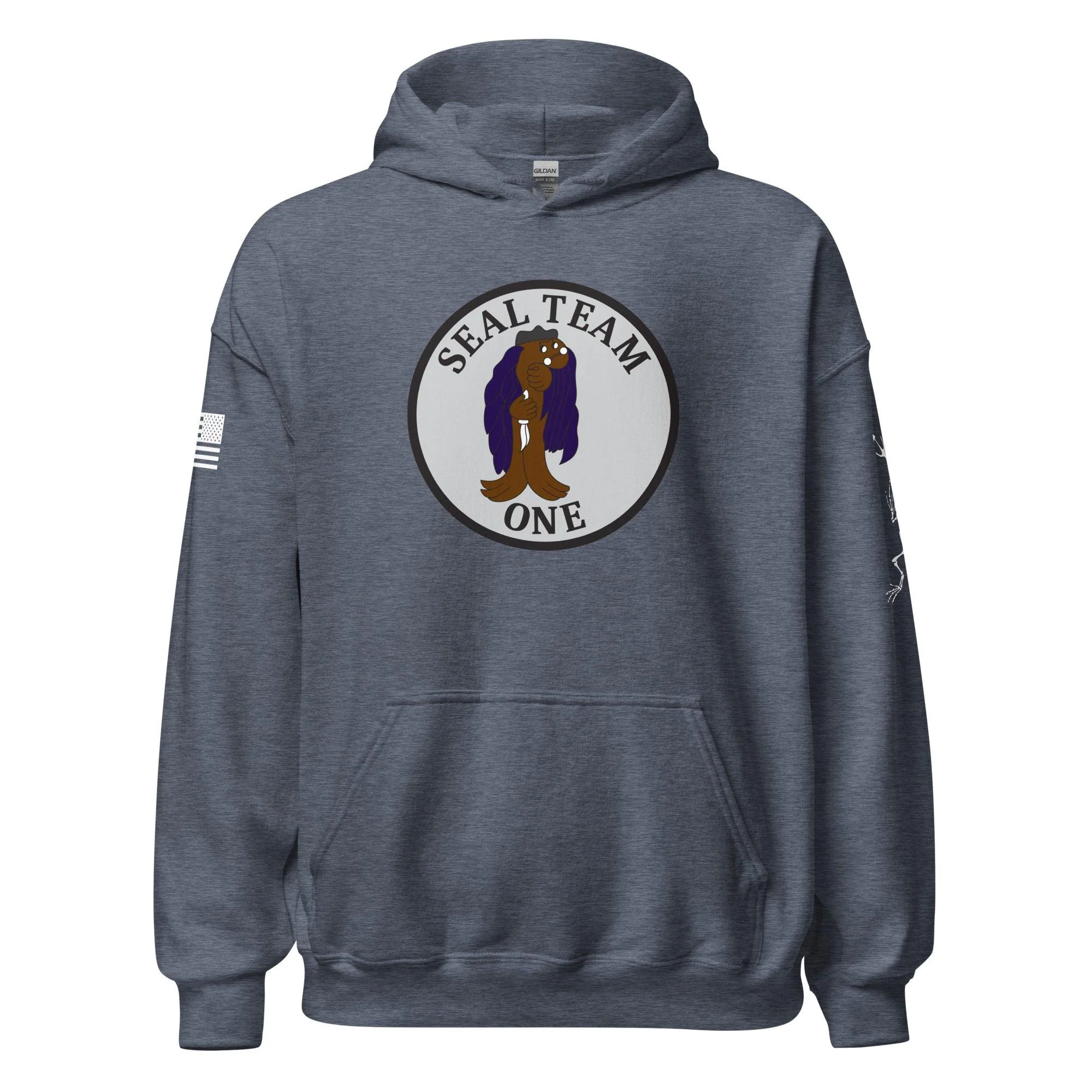U.S. Navy SEAL Team 1 Frogman Unisex Hoodie - Image 17