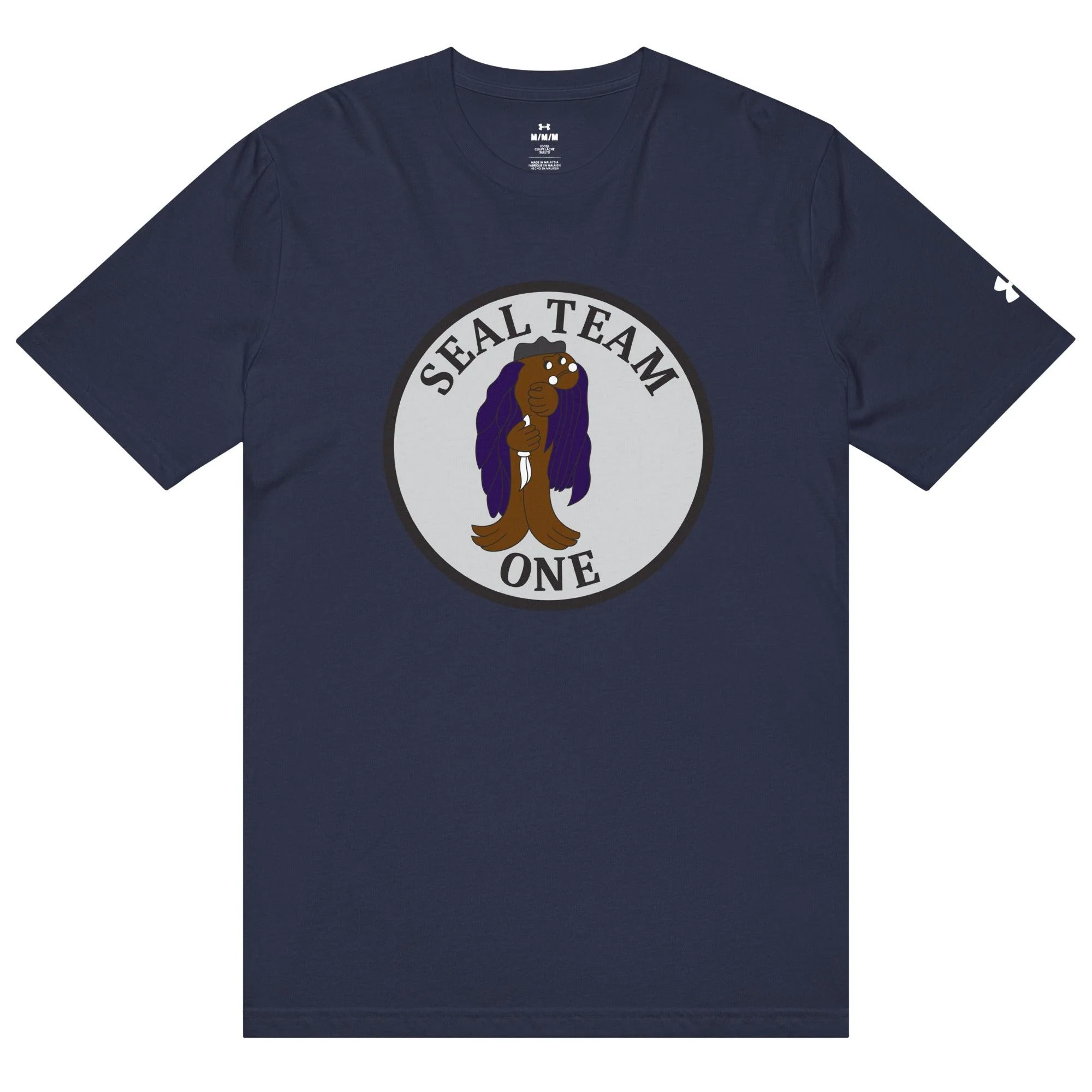 U.S. Navy SEAL Team 1 Under Armour® Athletic T-Shirt - Image 3