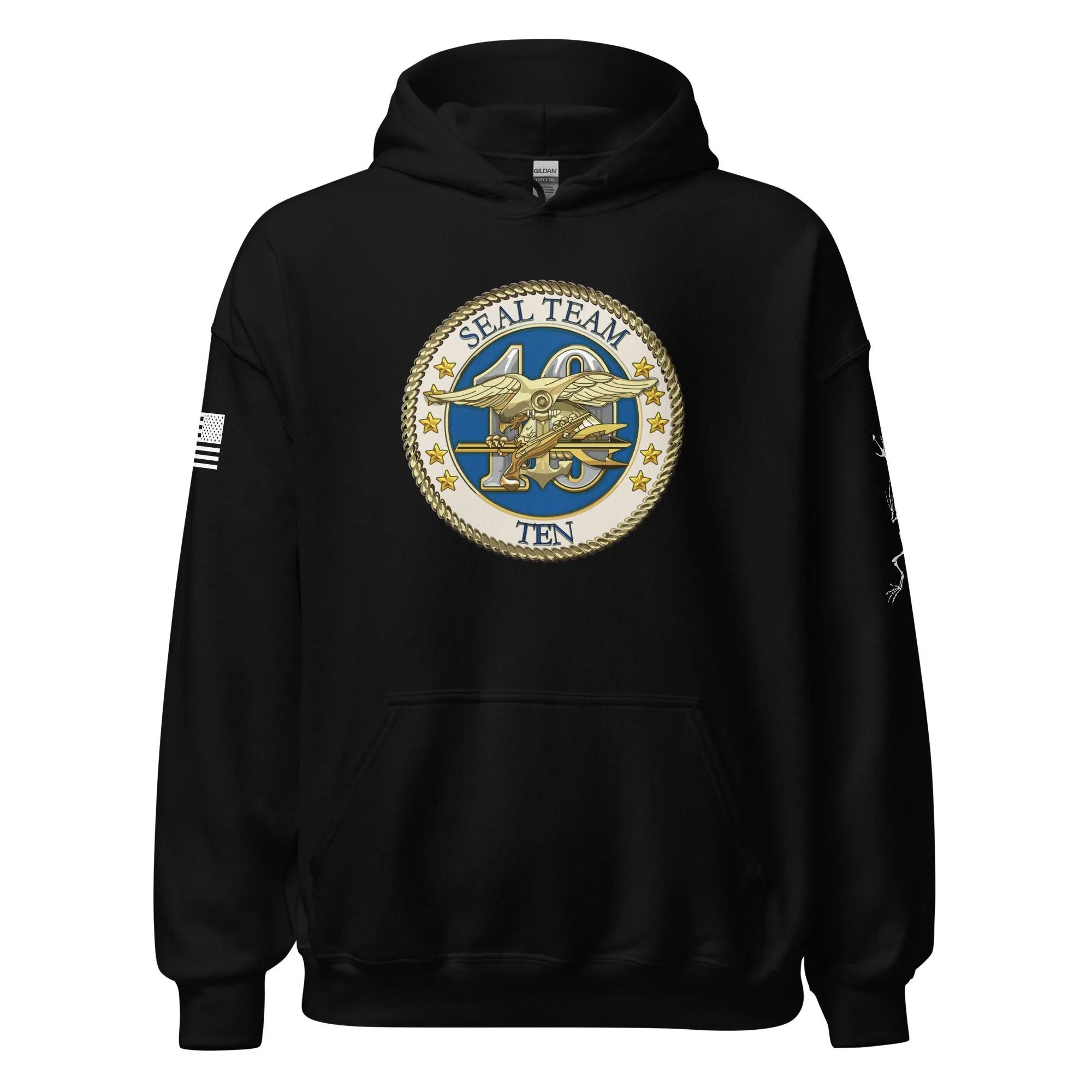U.S. Navy SEAL Team 10 Frogman Unisex Hoodie