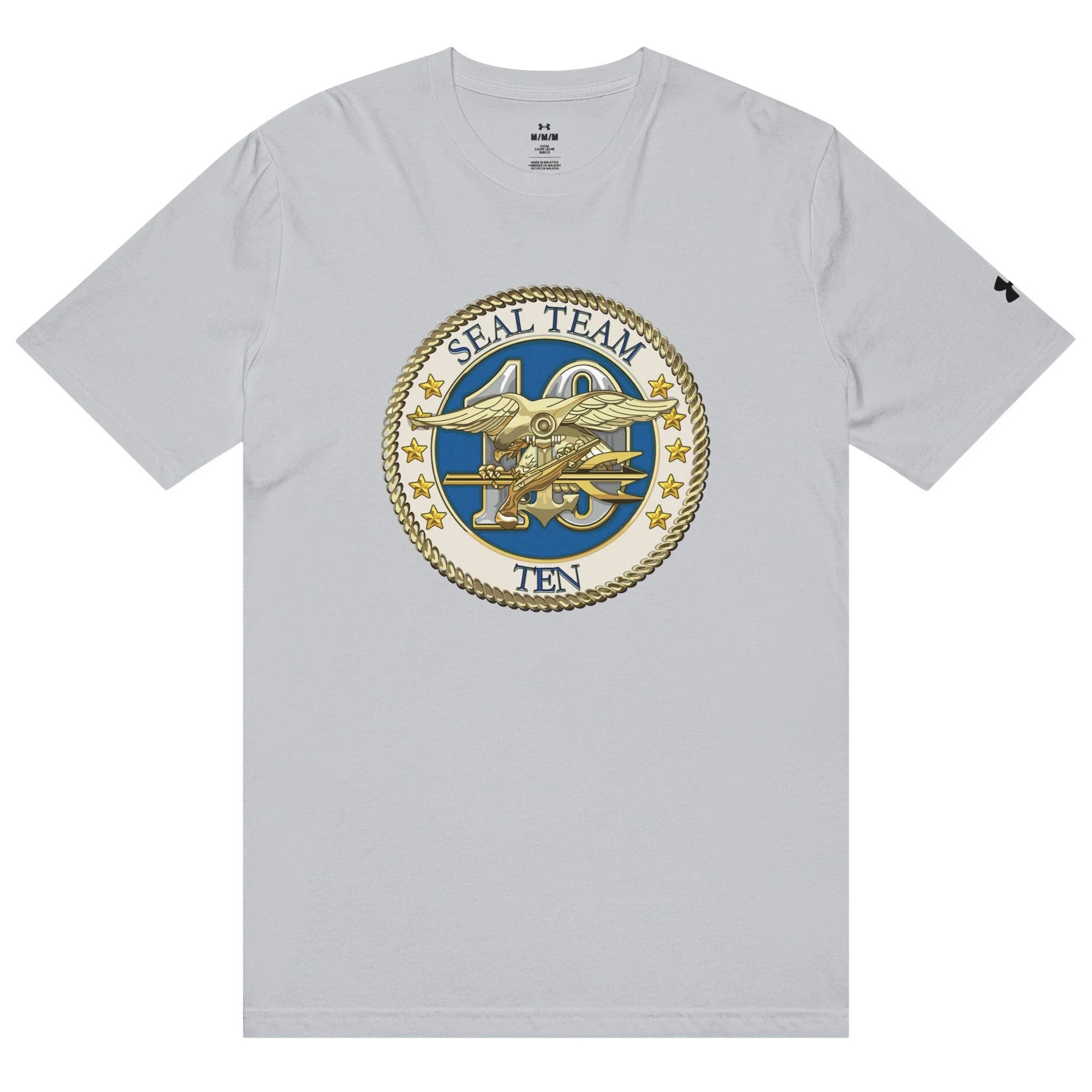 U.S. Navy SEAL Team 10 Under Armour® Athletic T-Shirt - Image 5