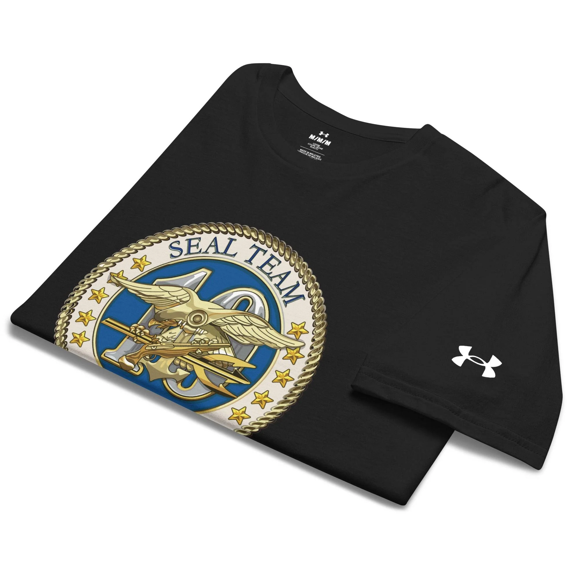 U.S. Navy SEAL Team 10 Under Armour® Athletic T-Shirt - Image 7