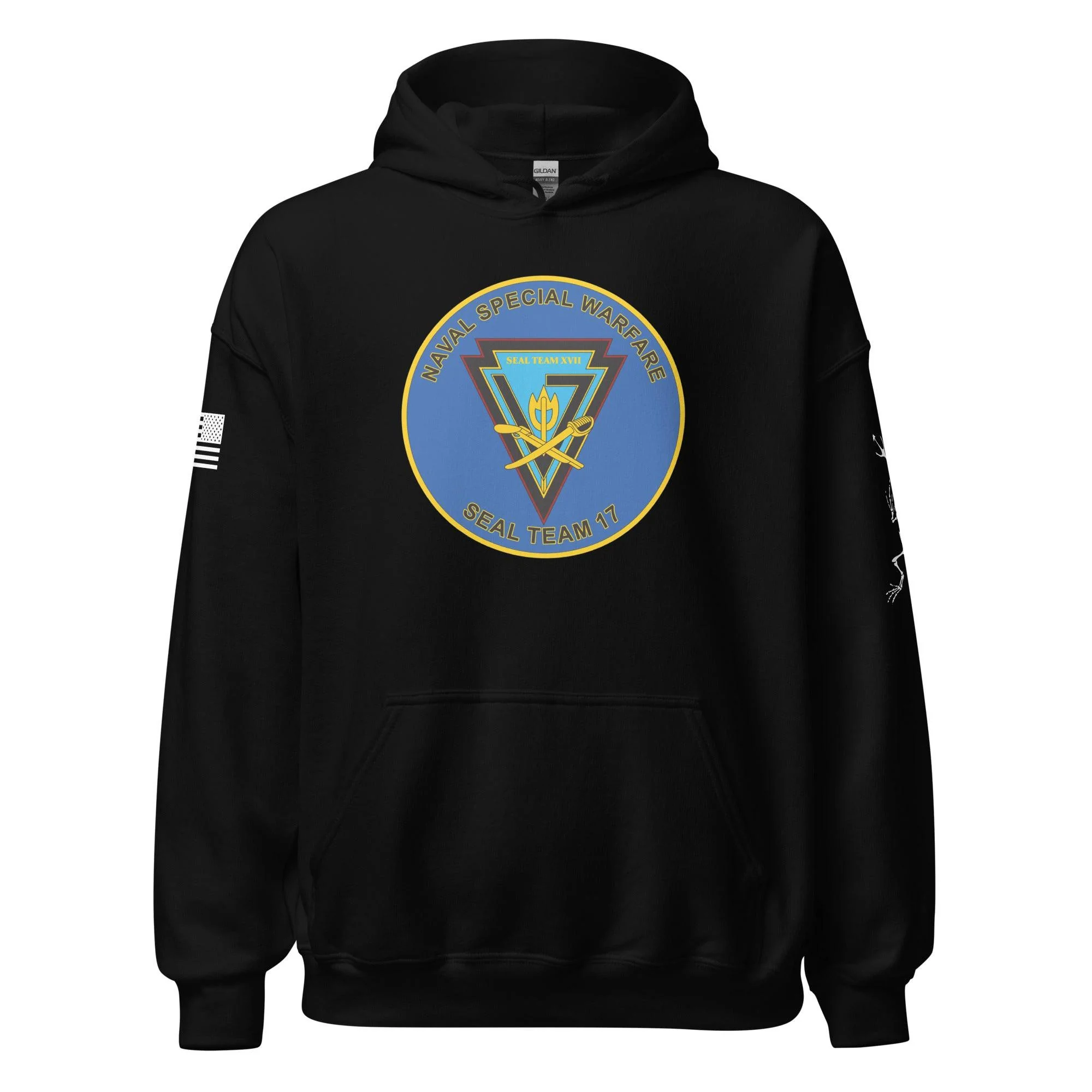 U.S. Navy SEAL Team 17 Frogman Unisex Hoodie