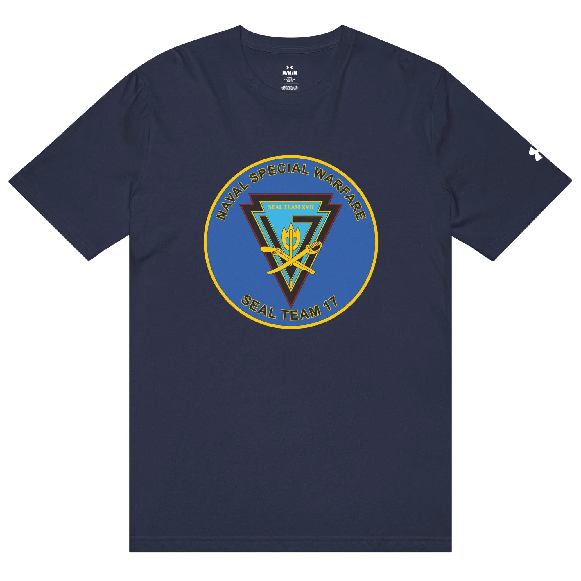 U.S. Navy SEAL Team 17 Under Armour® Athletic T-Shirt - Image 3