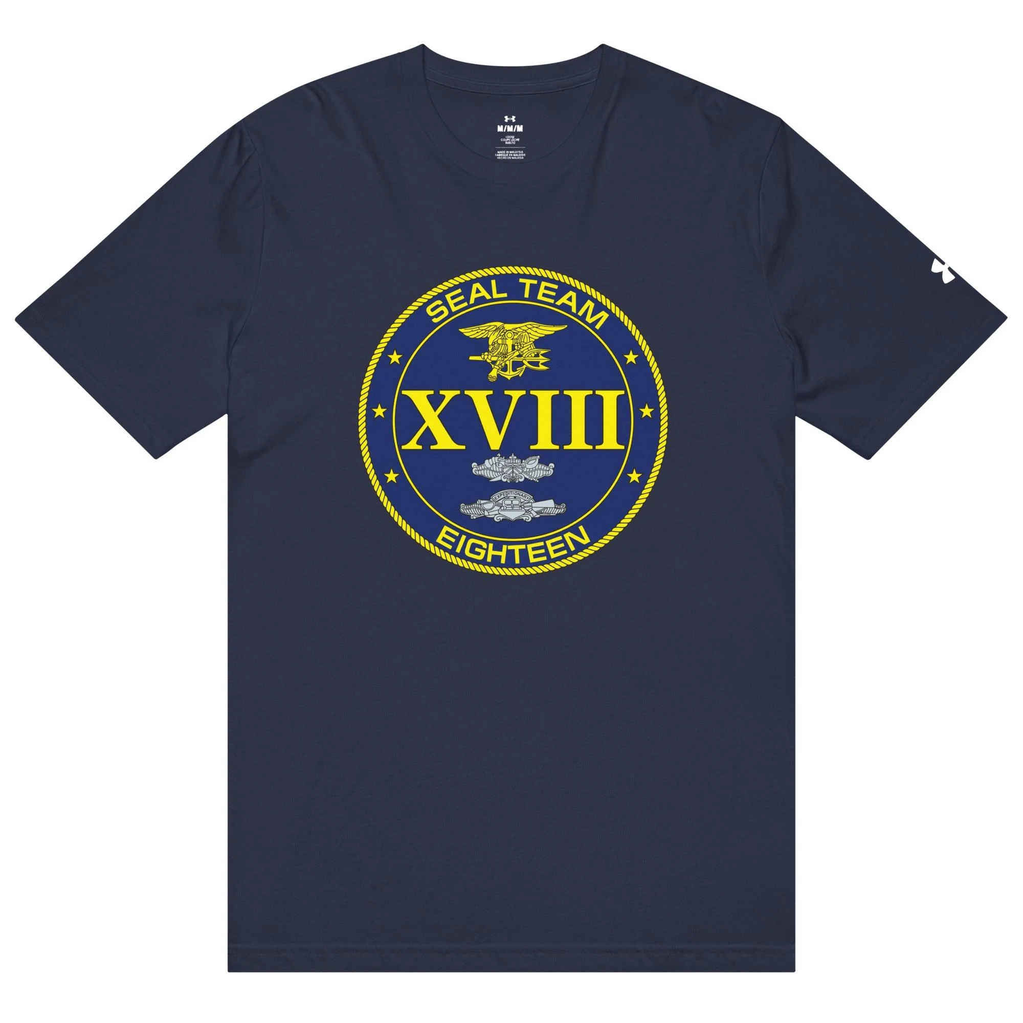 U.S. Navy SEAL Team 18 Under Armour® Athletic T-Shirt - Image 3