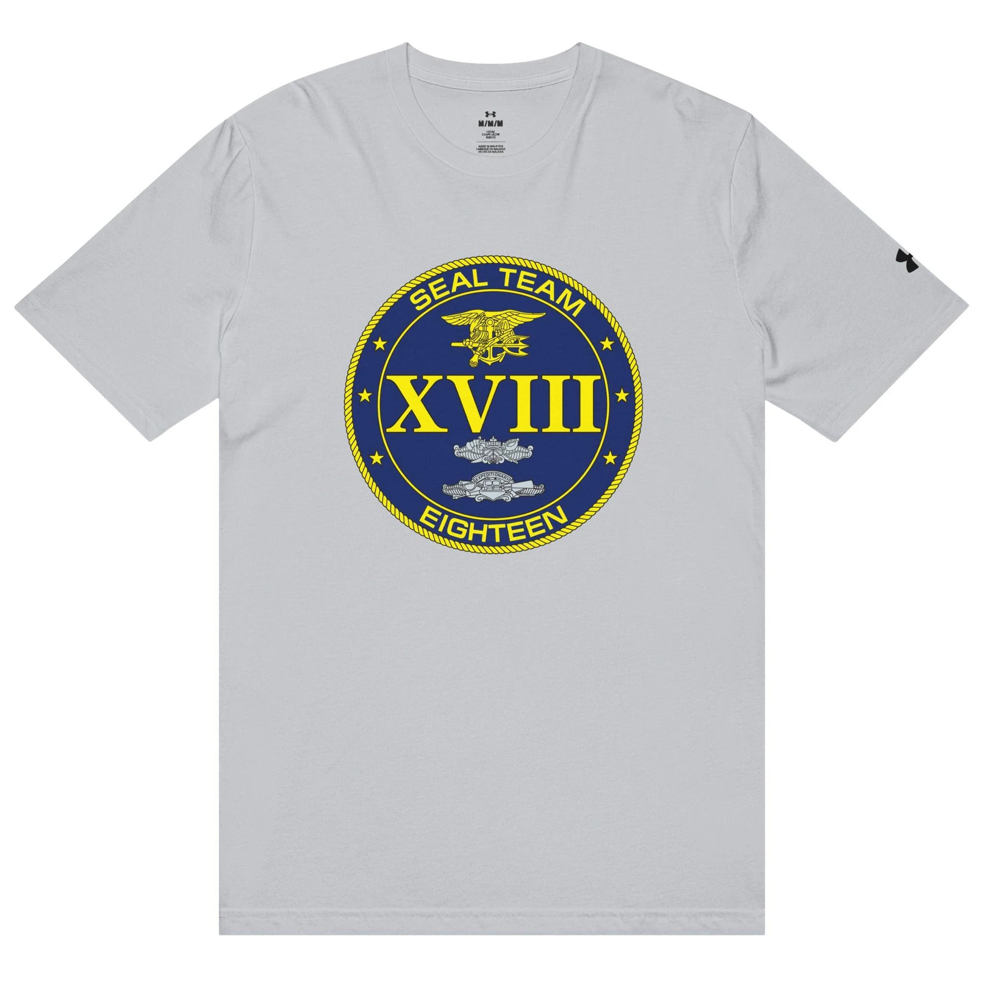 U.S. Navy SEAL Team 18 Under Armour® Athletic T-Shirt - Image 5