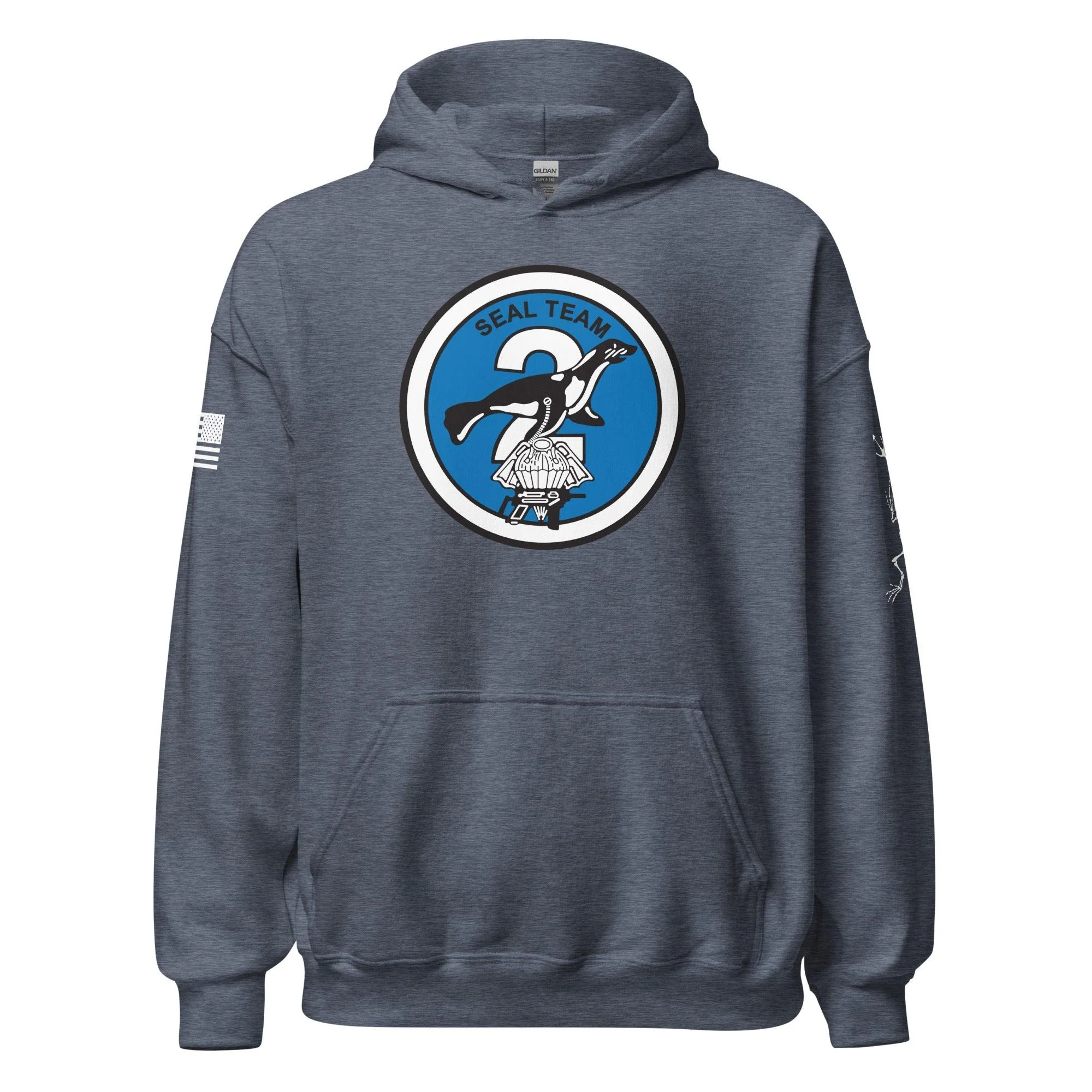 U.S. Navy SEAL Team 2 Frogman Unisex Hoodie - Image 17
