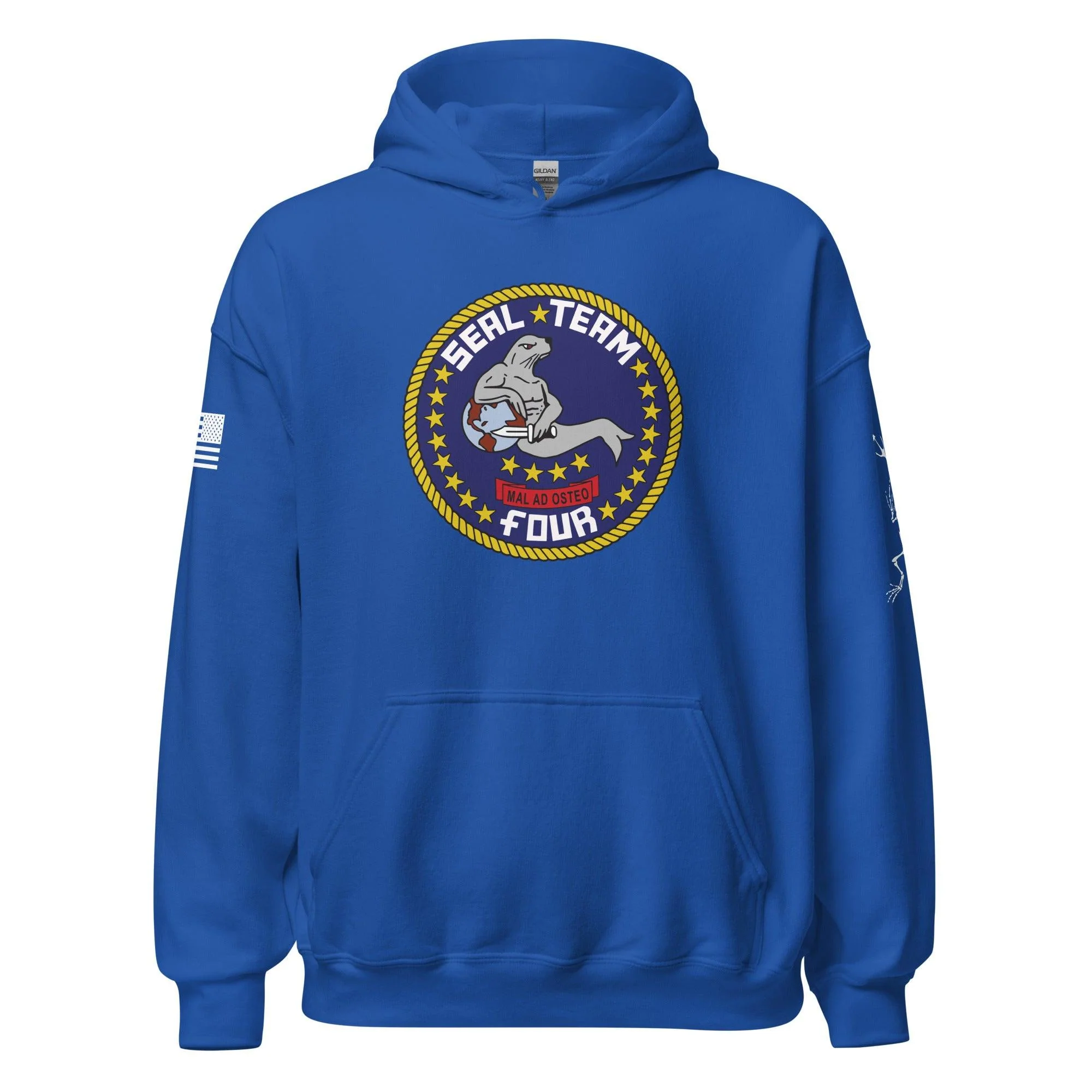 U.S. Navy SEAL Team 4 Frogman Unisex Hoodie - Image 13