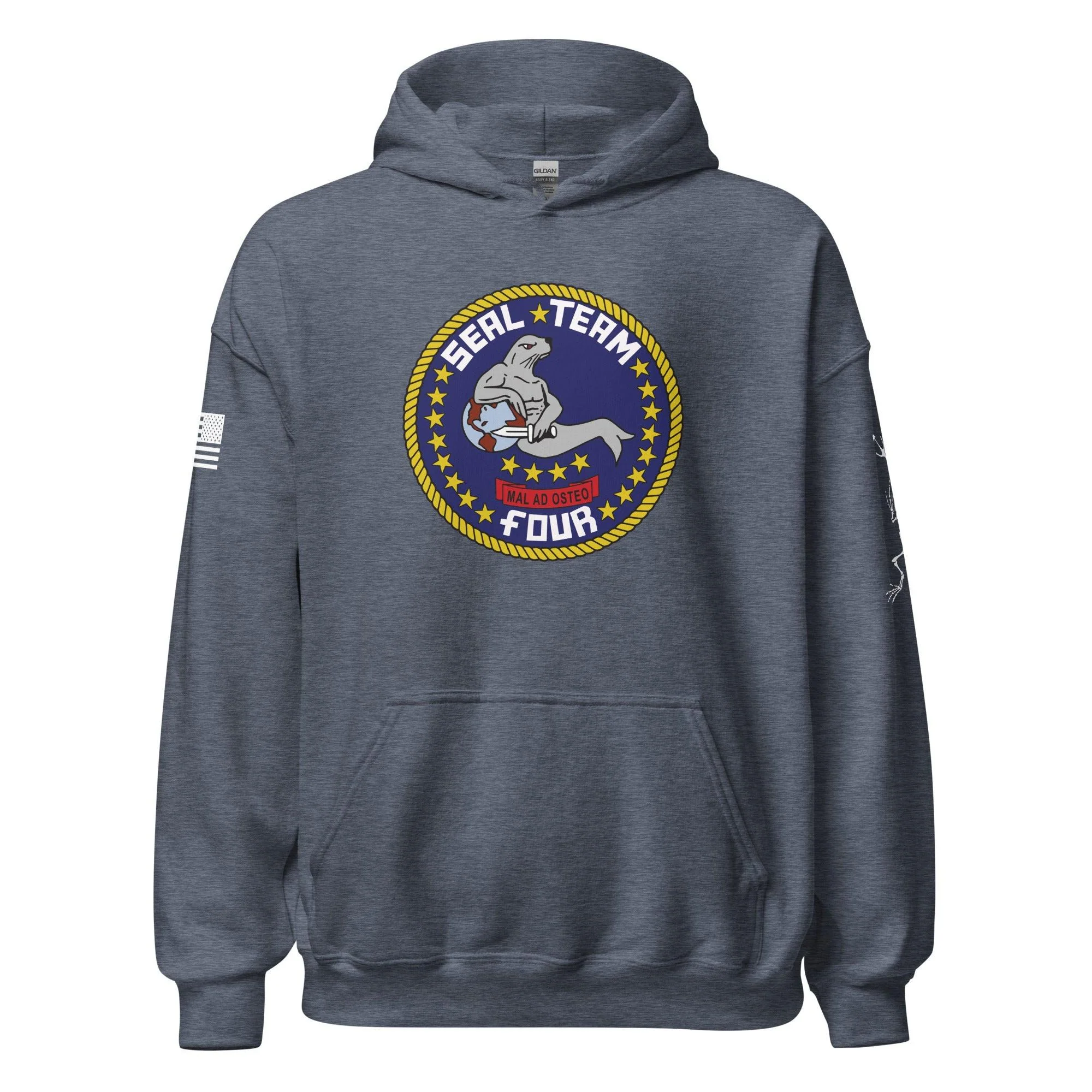 U.S. Navy SEAL Team 4 Frogman Unisex Hoodie - Image 17