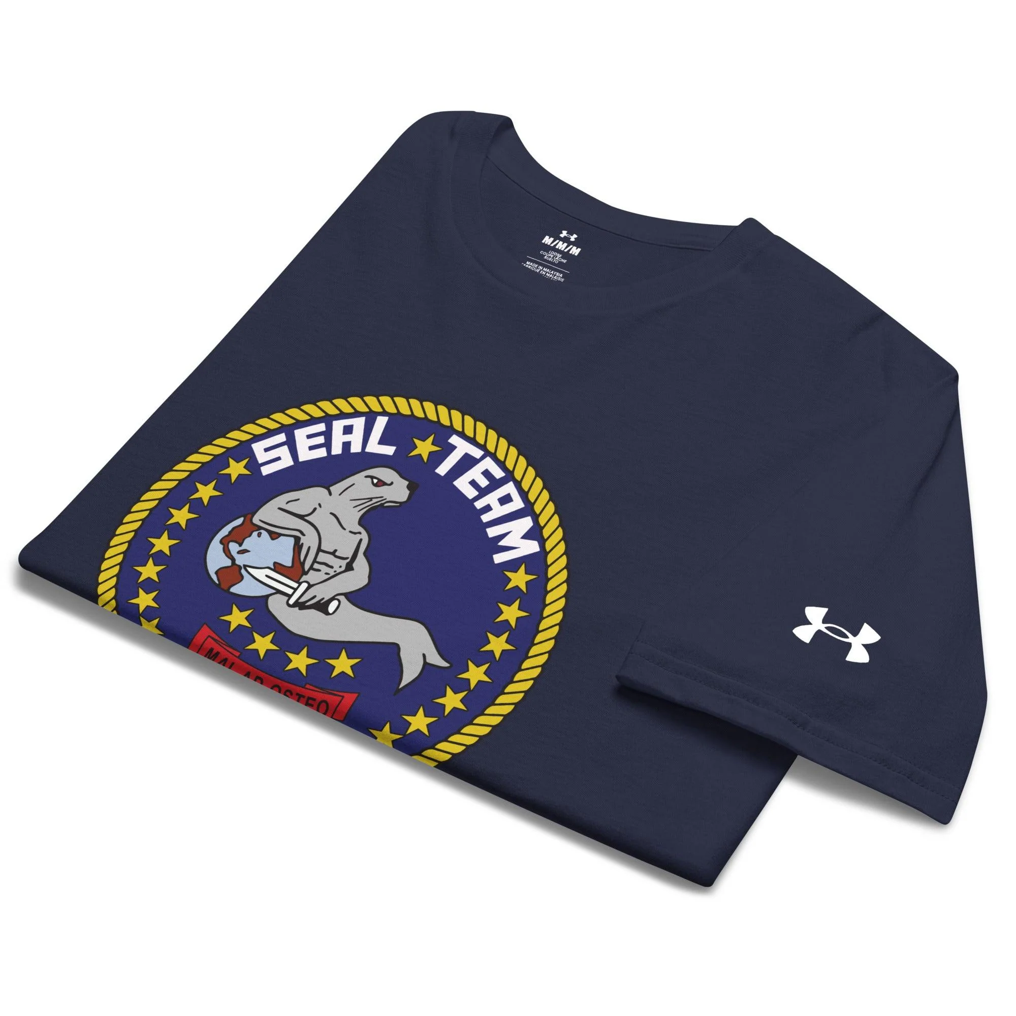 U.S. Navy SEAL Team 4 Under Armour® Athletic T-Shirt - Image 8