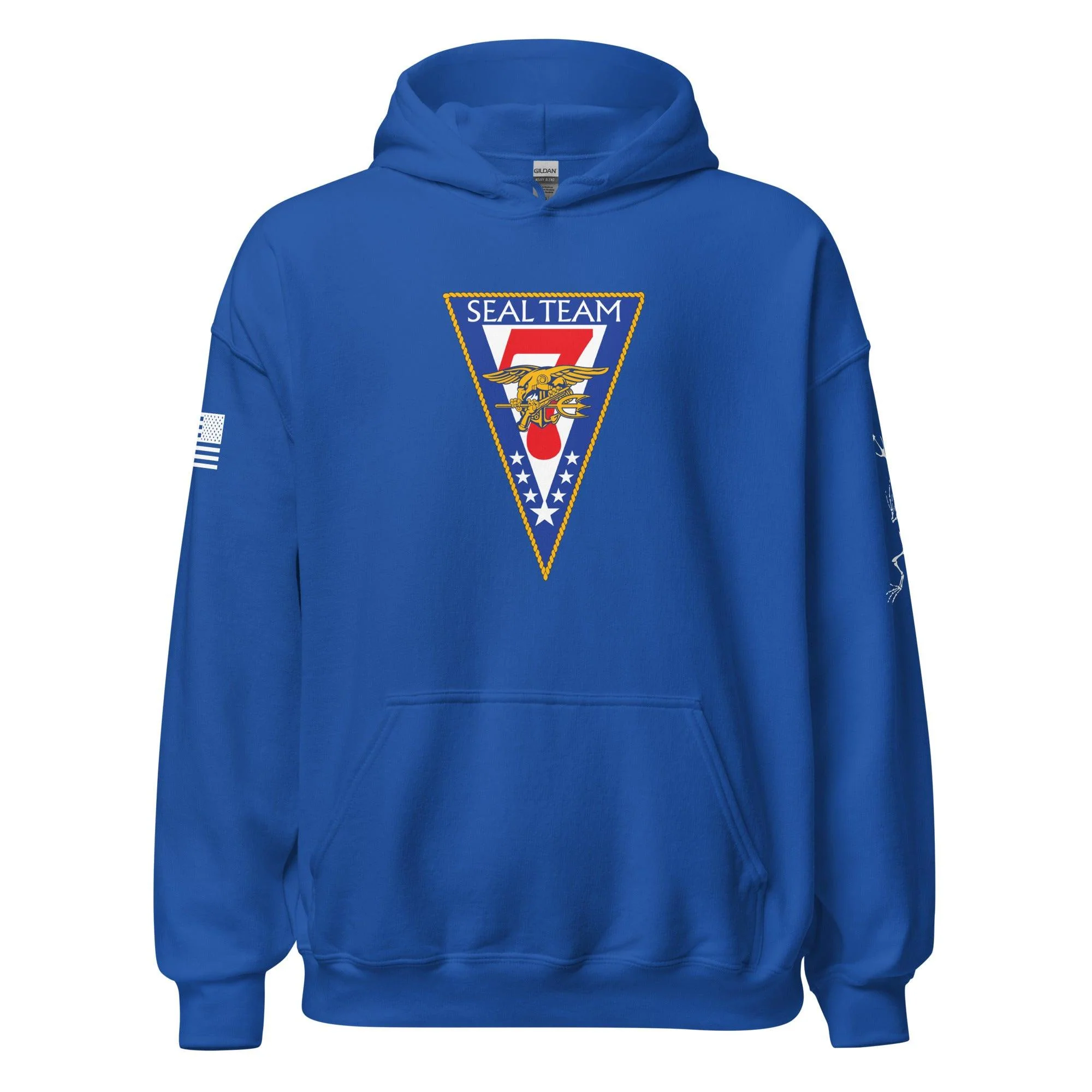 U.S. Navy SEAL Team 7 Frogman Unisex Hoodie - Image 13