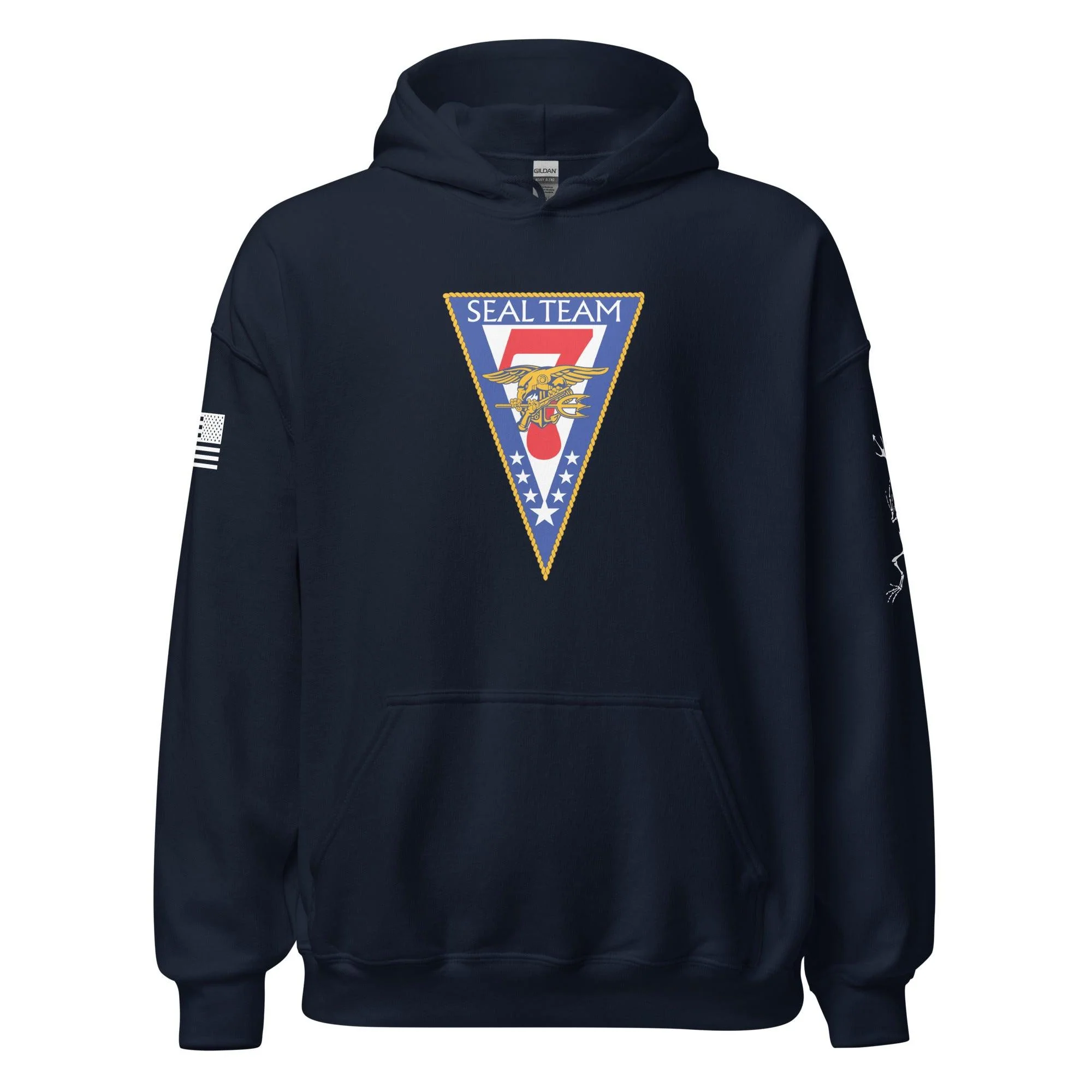 U.S. Navy SEAL Team 7 Frogman Unisex Hoodie - Image 5