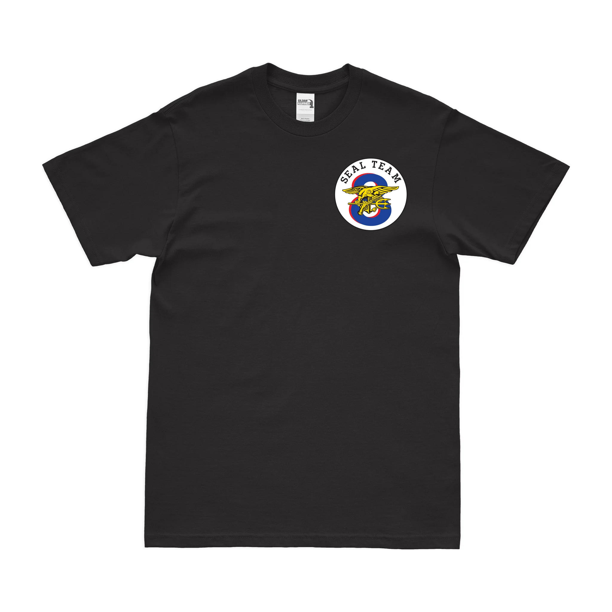 U.S. Navy SEAL TEAM 8 Left Chest Emblem T-Shirt