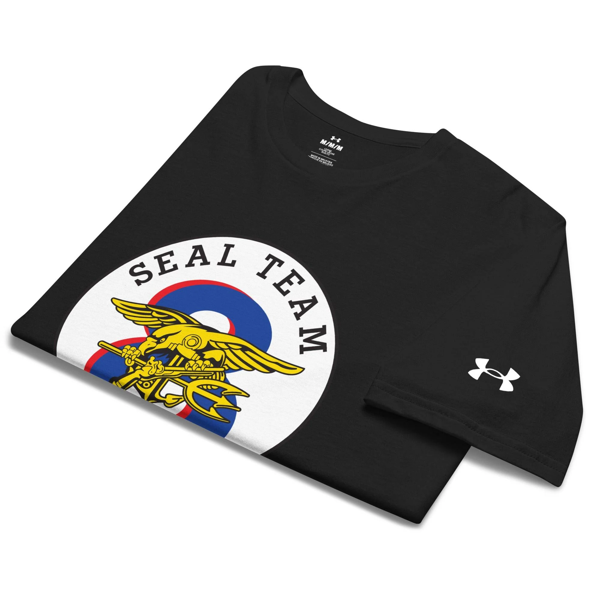 U.S. Navy SEAL Team 8 Under Armour® Athletic T-Shirt - Image 7