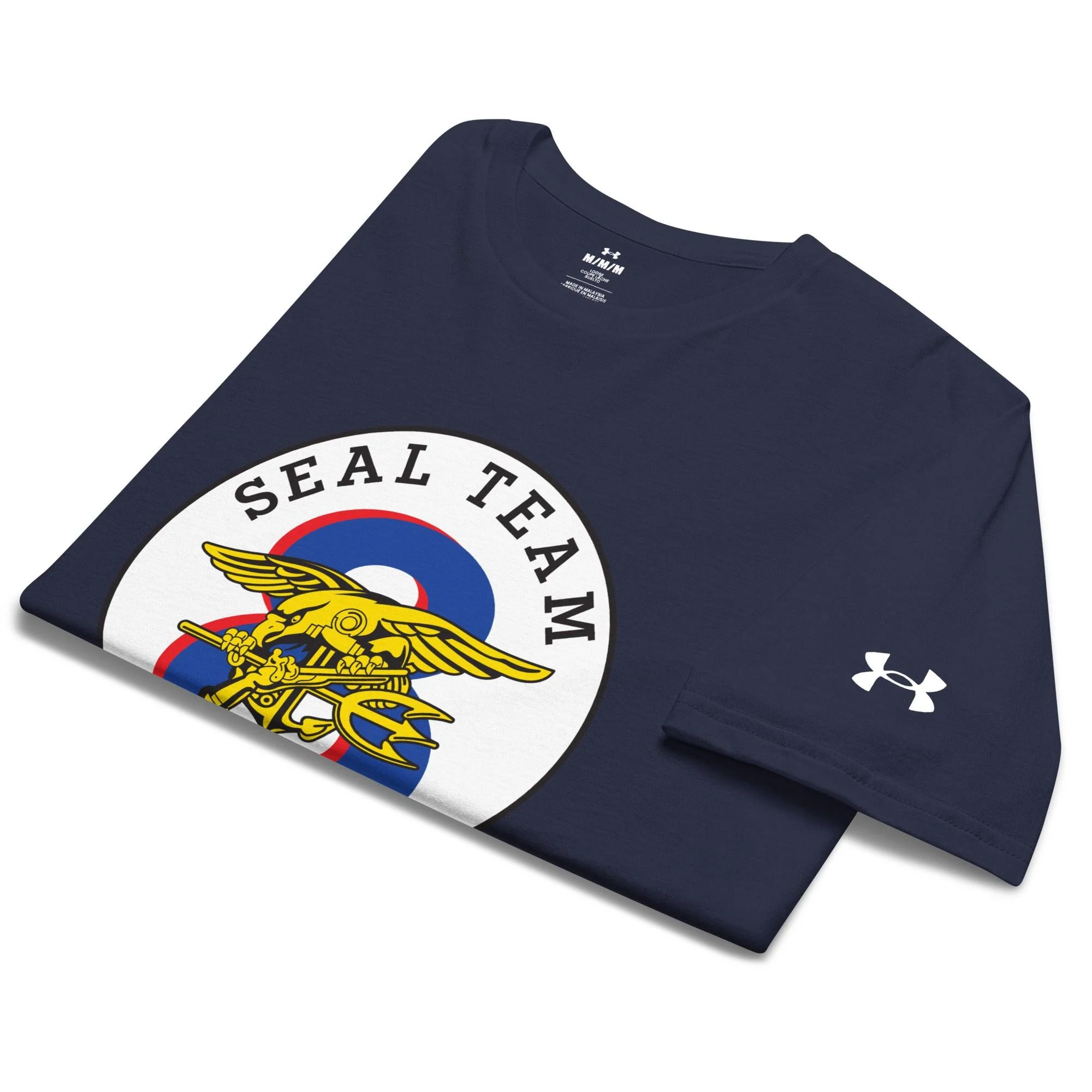 U.S. Navy SEAL Team 8 Under Armour® Athletic T-Shirt - Image 8