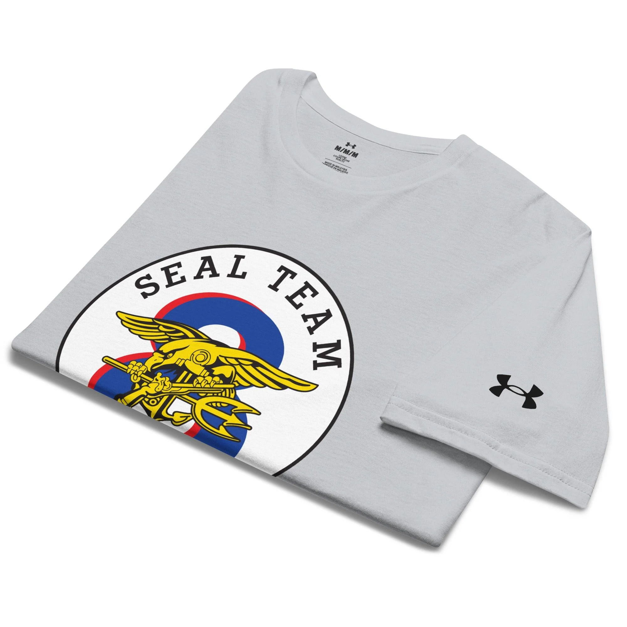 U.S. Navy SEAL Team 8 Under Armour® Athletic T-Shirt - Image 9